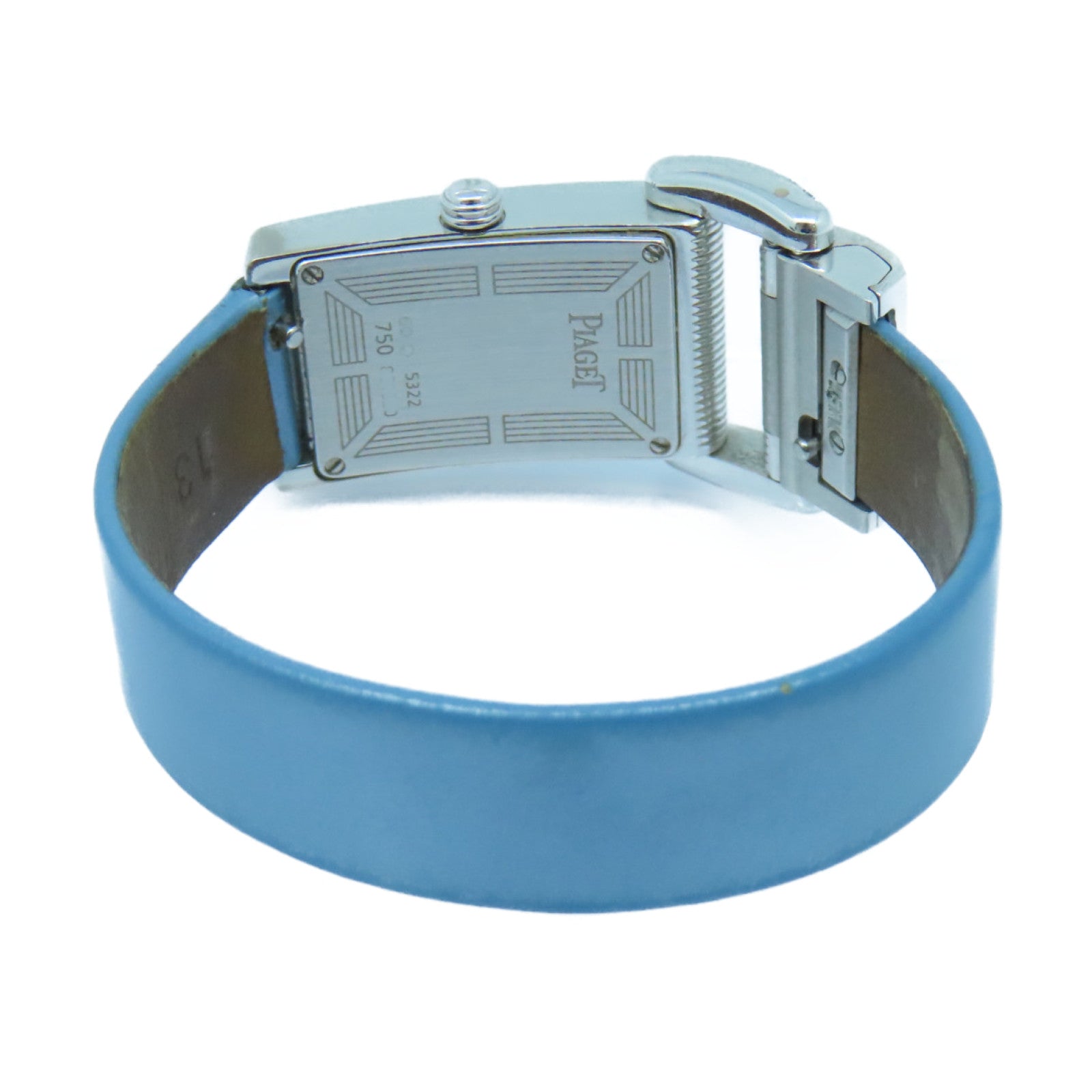 PIAGET Miss Protocole18K白金手表石英机芯米色