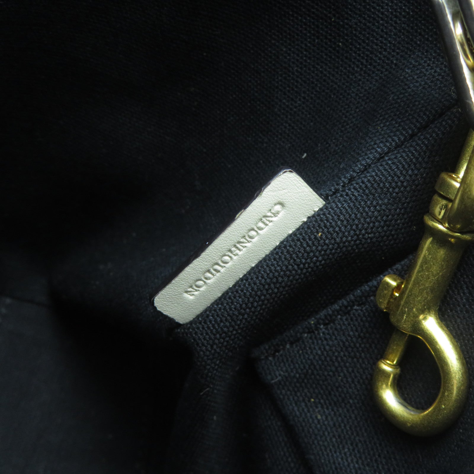 BURBERRY 帆布Hand Bag金扣手挽袋啡色