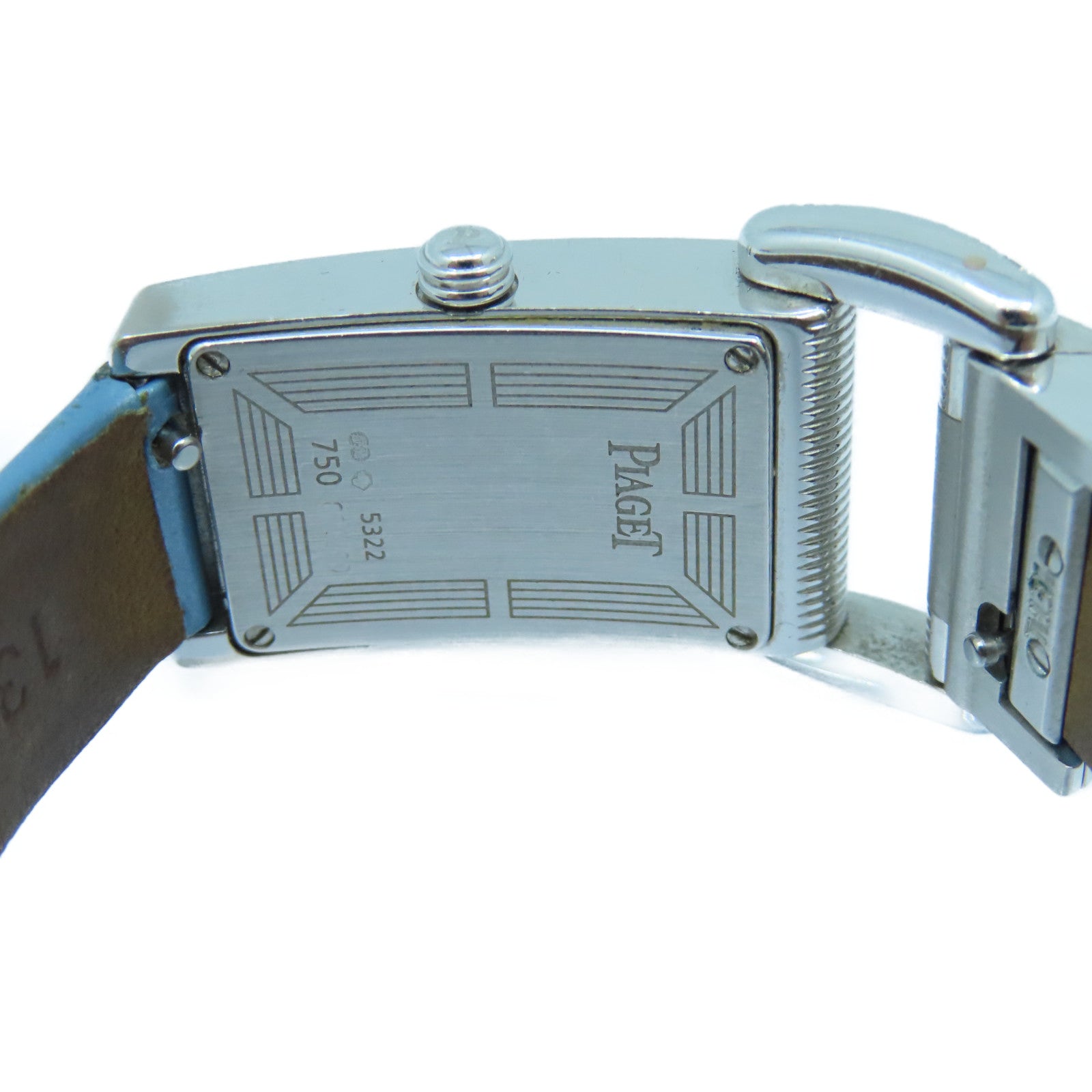 PIAGET Miss Protocole18K白金手表石英机芯米色