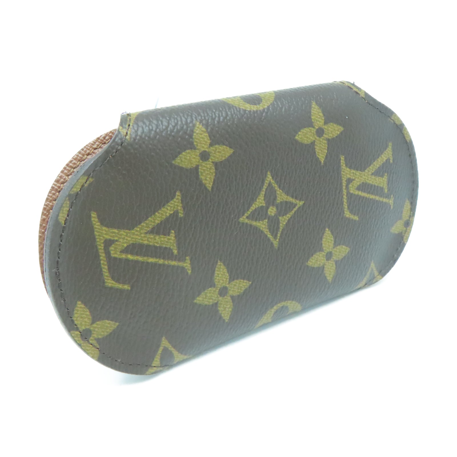 LOUIS VUITTON Monogram Key Holder金扣鎖匙包棕色