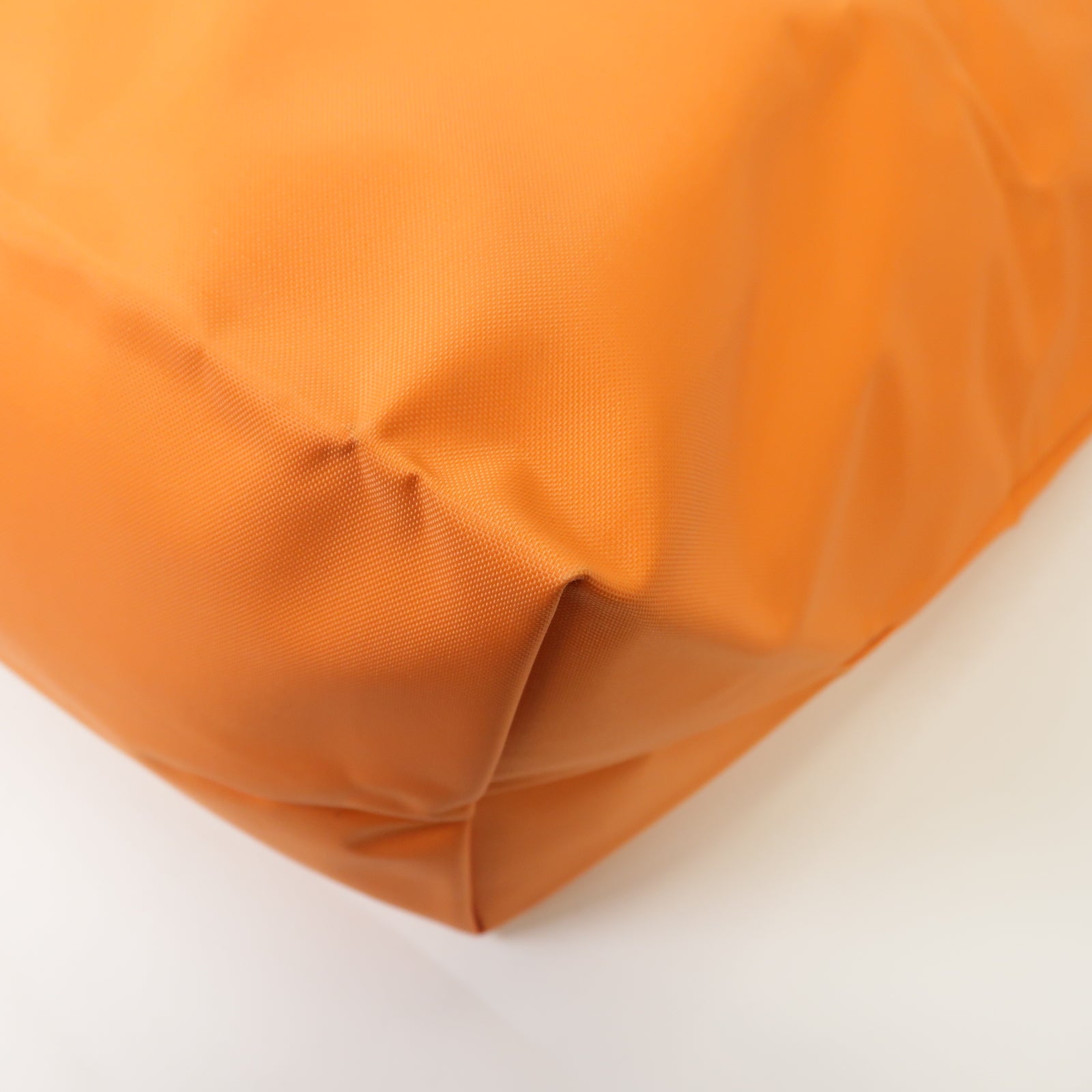 Longchamp 尼龍Shoulder Bag金扣肩背袋橙色