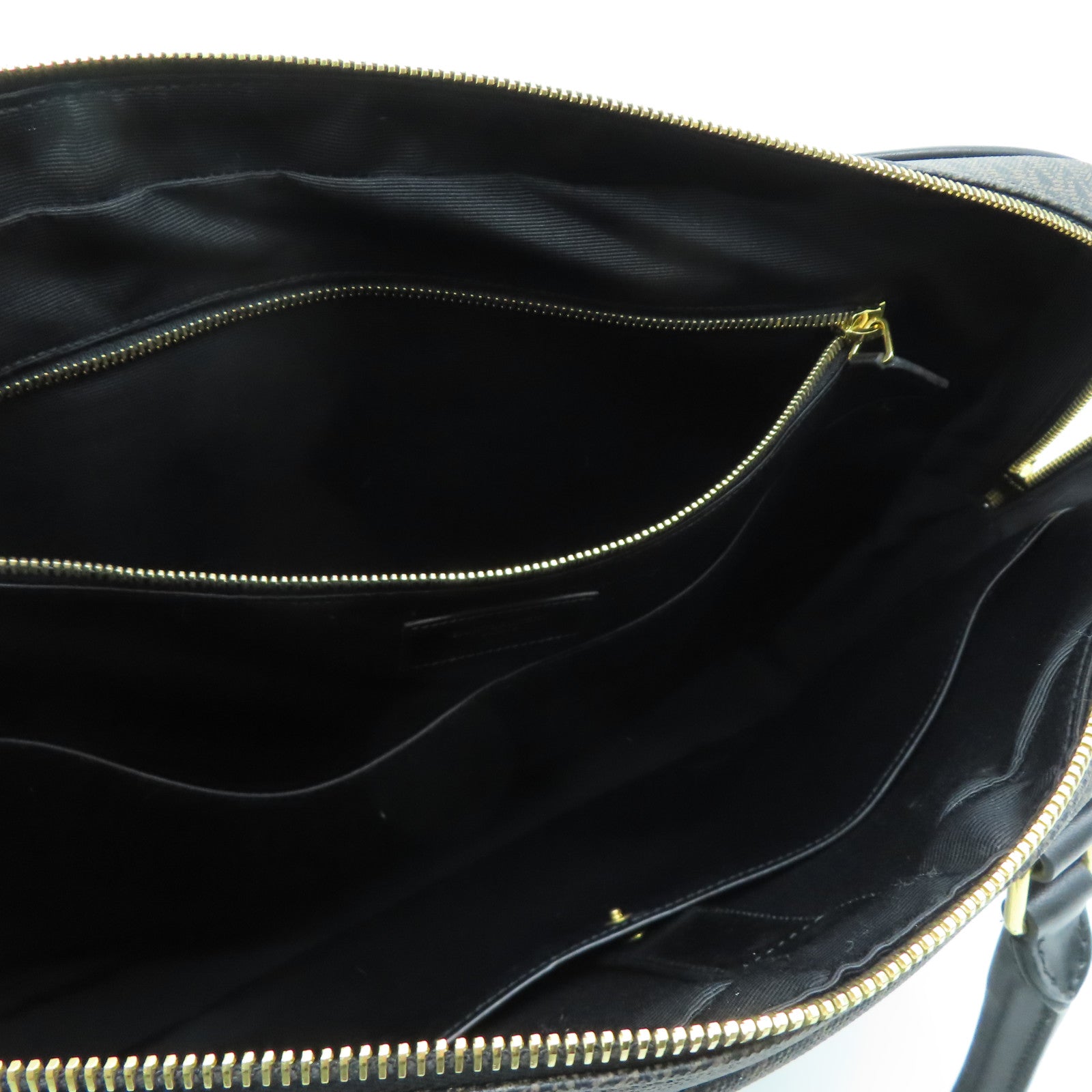 SAINT LAURENT 牛皮皮革2way Shoulder Bag金扣手挽肩背两用袋啡色黑色