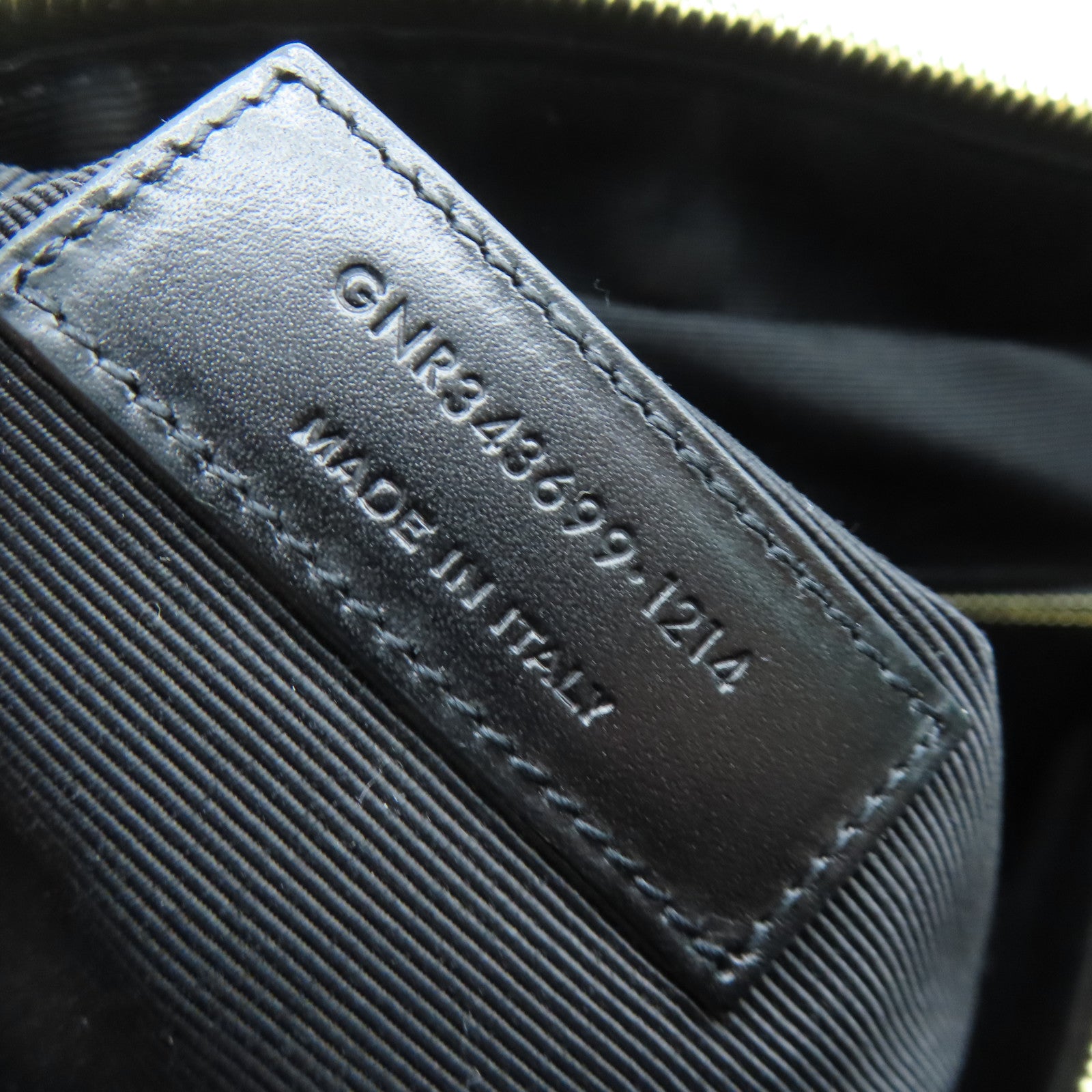 SAINT LAURENT 牛皮皮革2way Shoulder Bag金扣手挽肩背两用袋啡色黑色