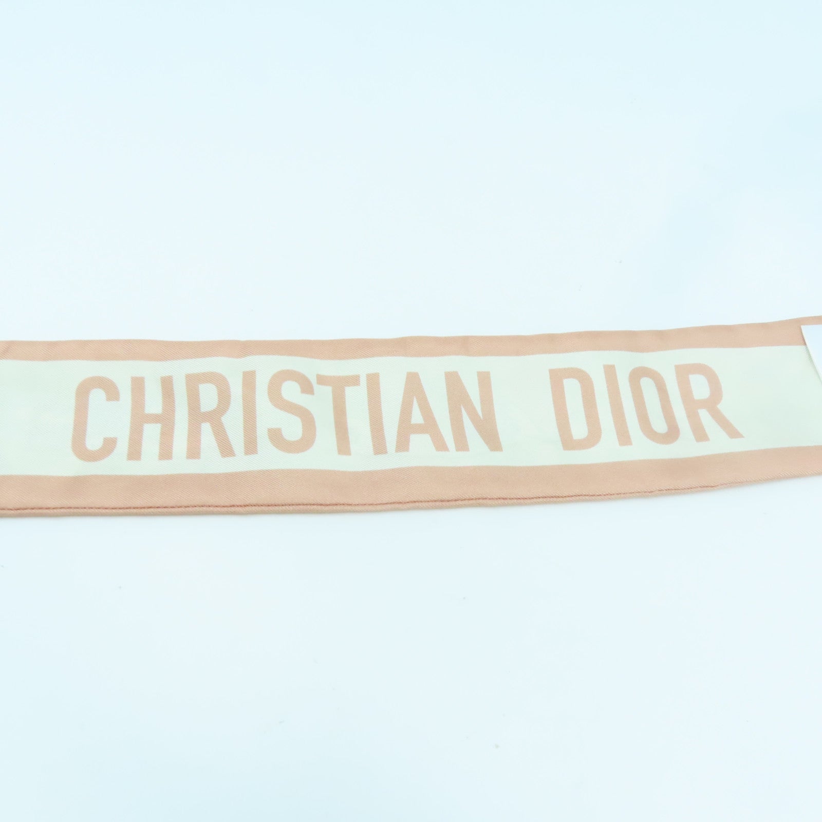 Dior 絲質Scarf絲巾粉紅色/白色/彩色
