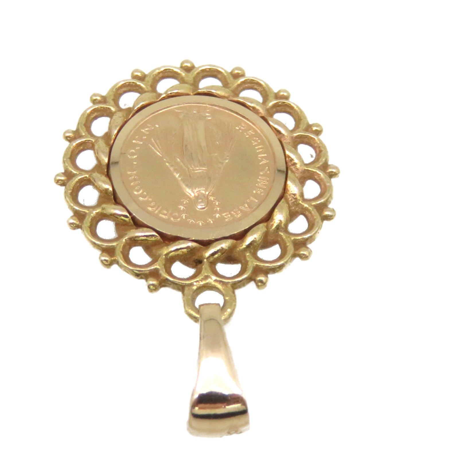 JEWELRY 【激减优惠】18K玫瑰金Pendant Top吊坠头扣