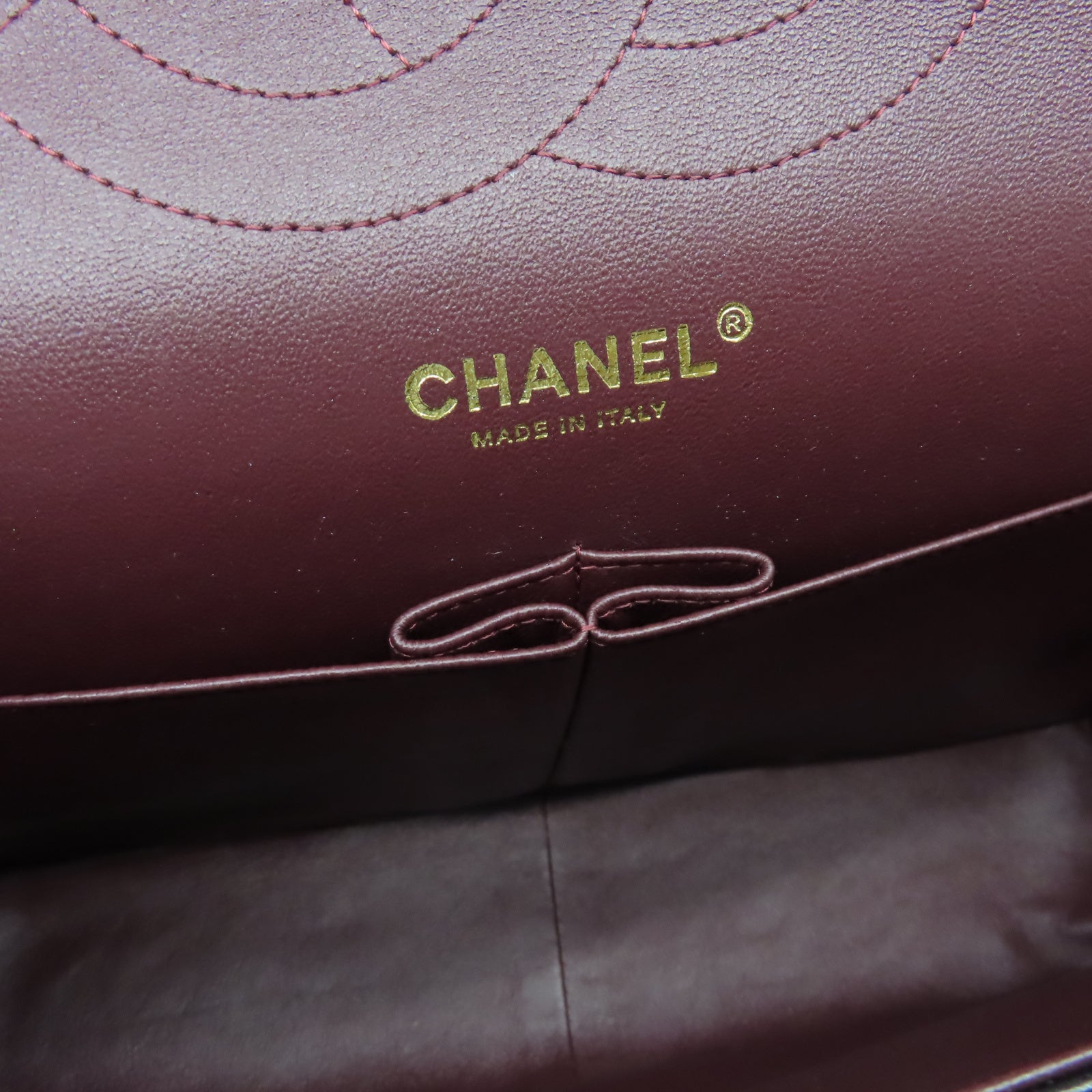 CHANEL 菱格羊皮皮革Jumbo金扣鏈帶肩背袋黑色