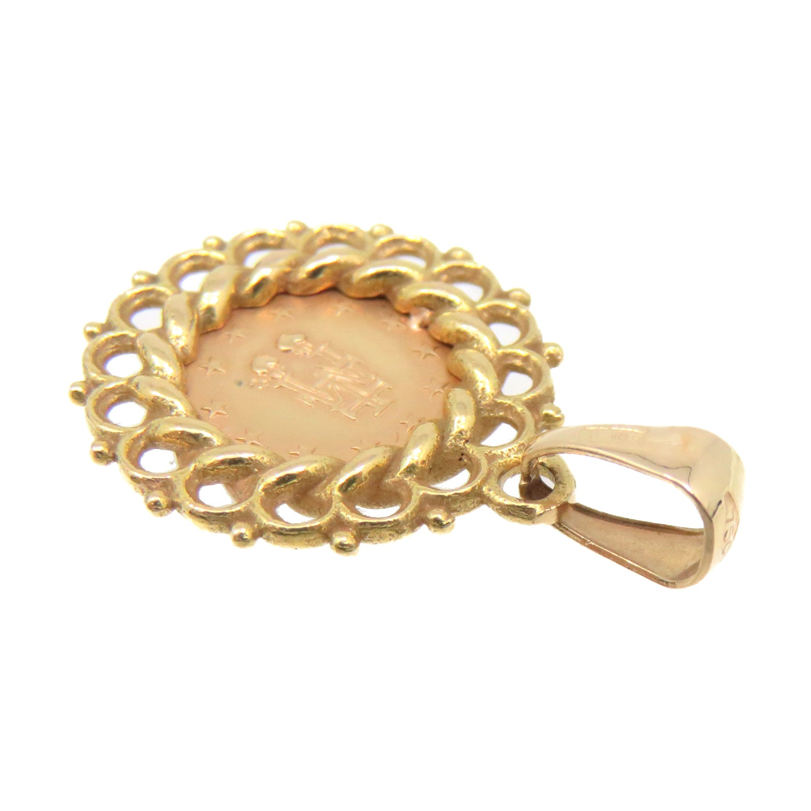 JEWELRY 【激减优惠】18K玫瑰金Pendant Top吊坠头扣