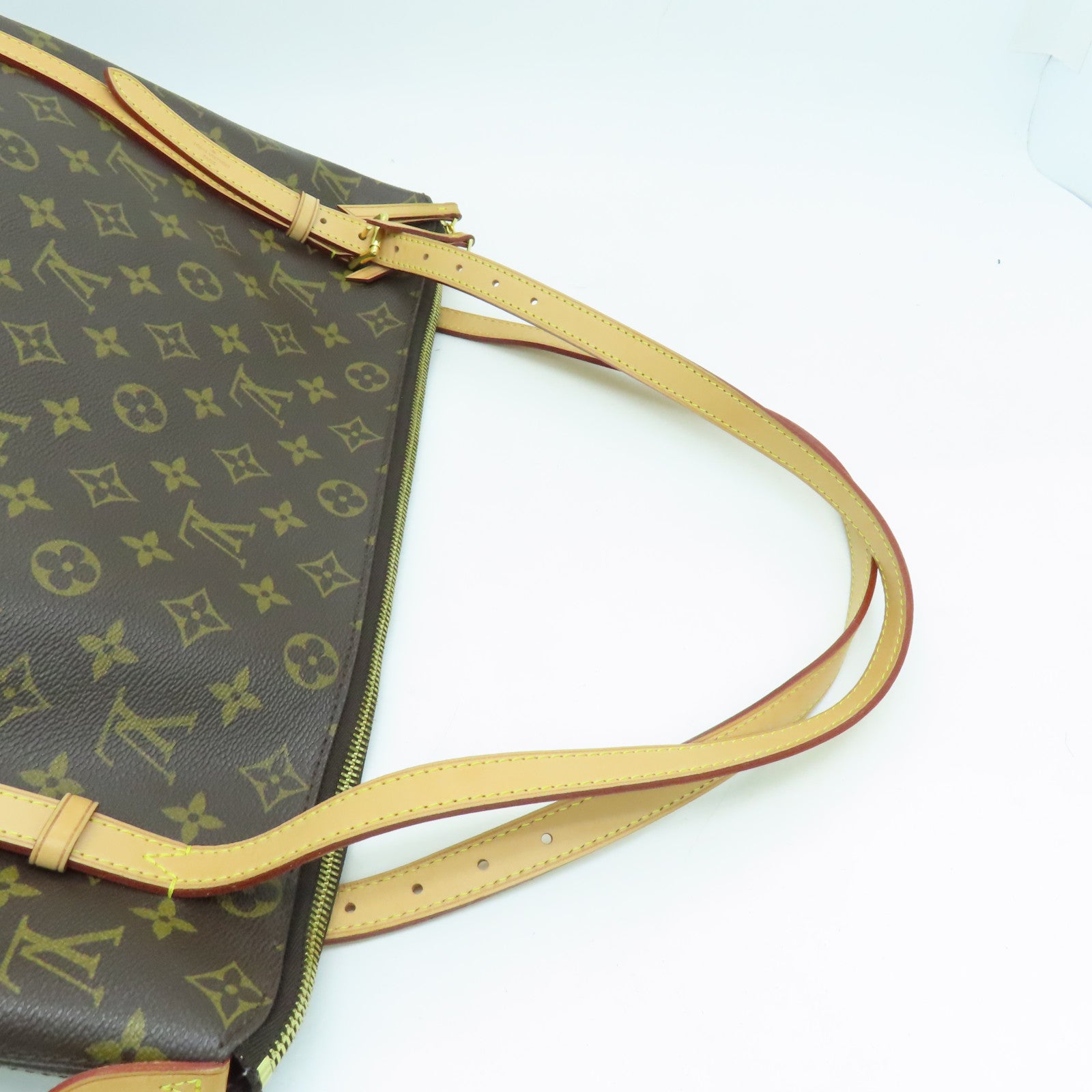 LOUIS VUITTON Monogram Tuileries Tote Bag金扣手挽袋啡色
