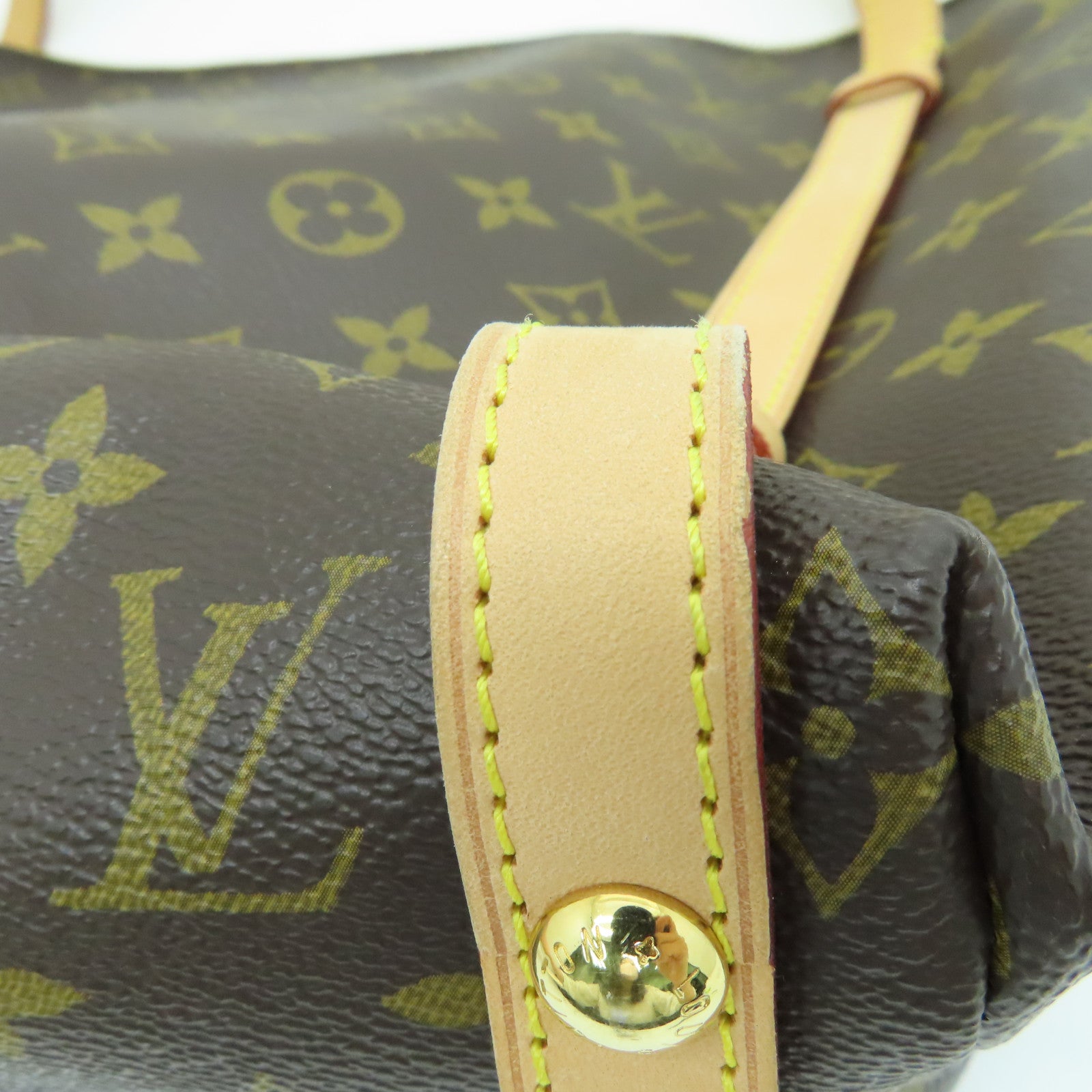 LOUIS VUITTON Monogram Tuileries Tote Bag金扣手挽袋啡色