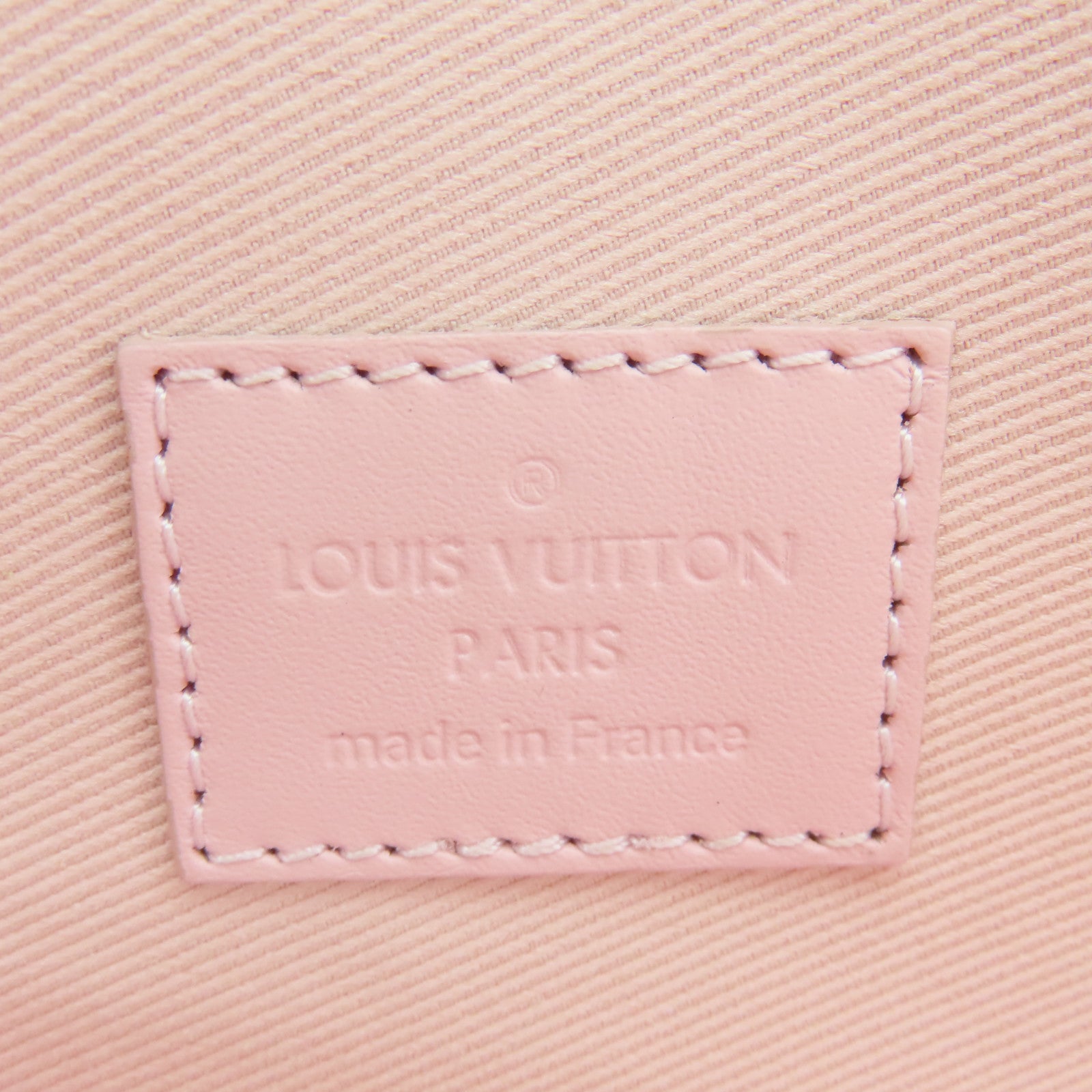 LOUIS VUITTON Monogram Vernis Felicie Pochette金扣链带肩背袋粉红色