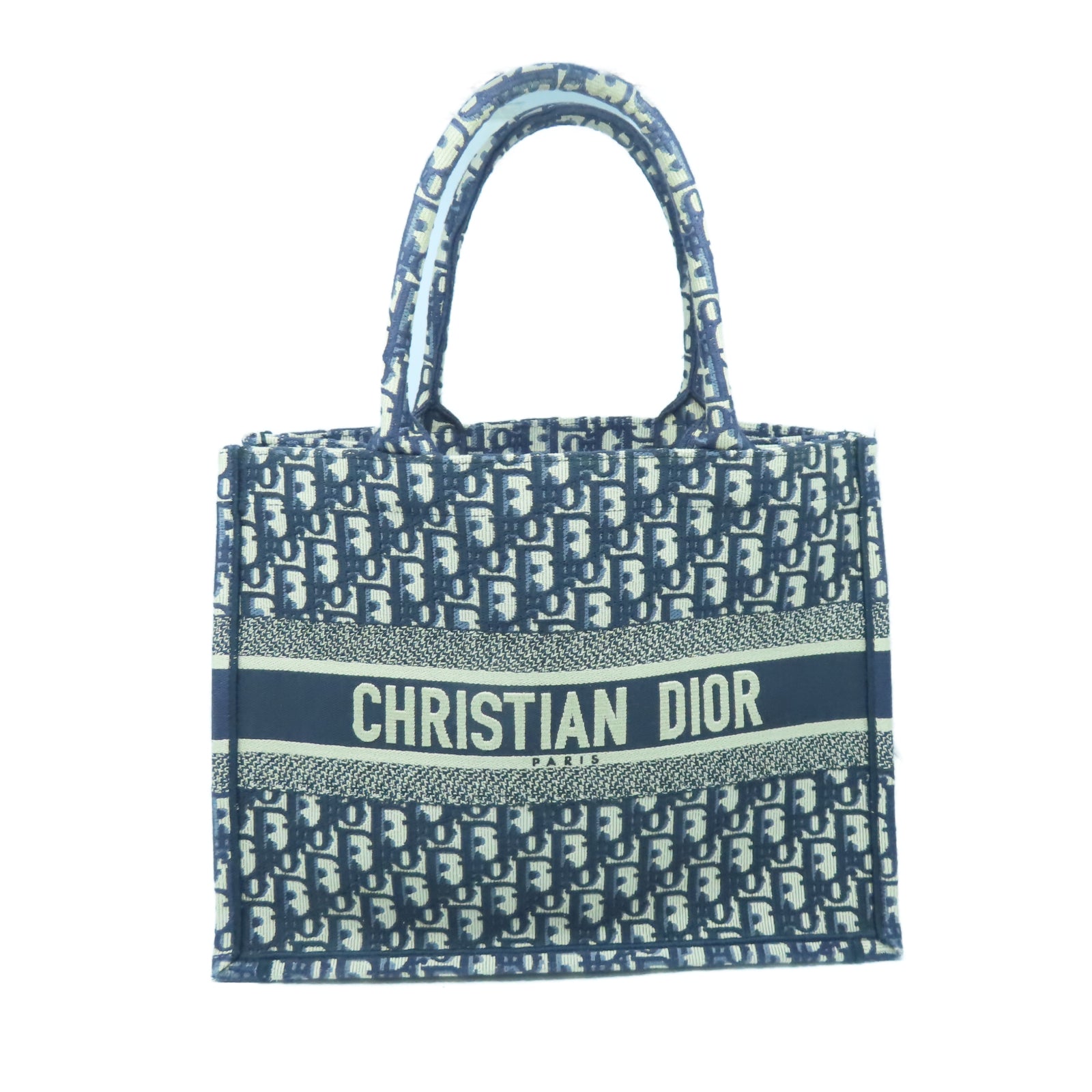 Dior 帆布Book Tote Bag手挽袋藍色