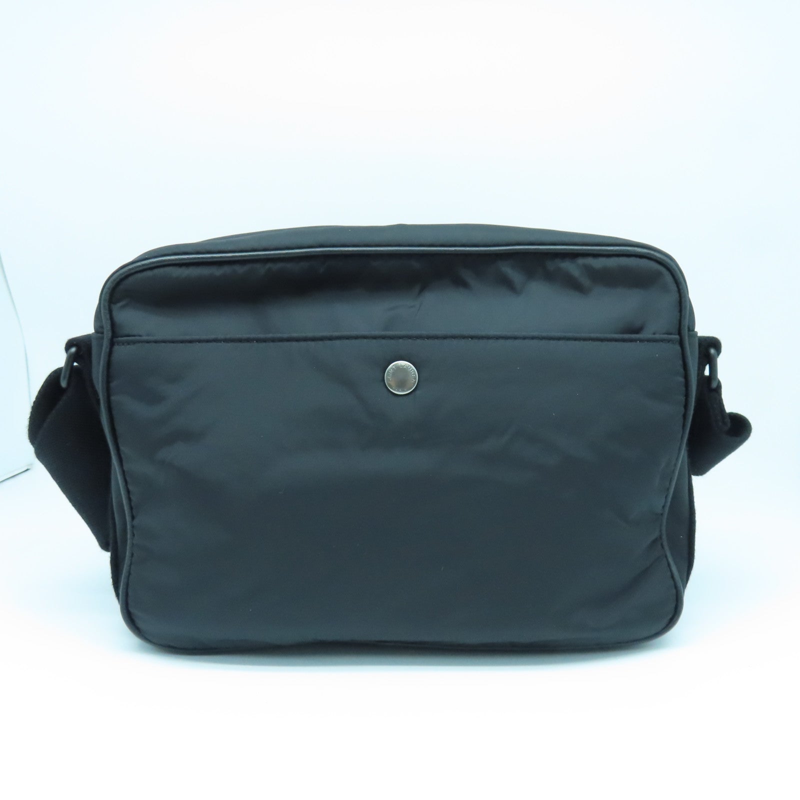 YVES SAINT LAURENT Nylon Shoulder Bag Black