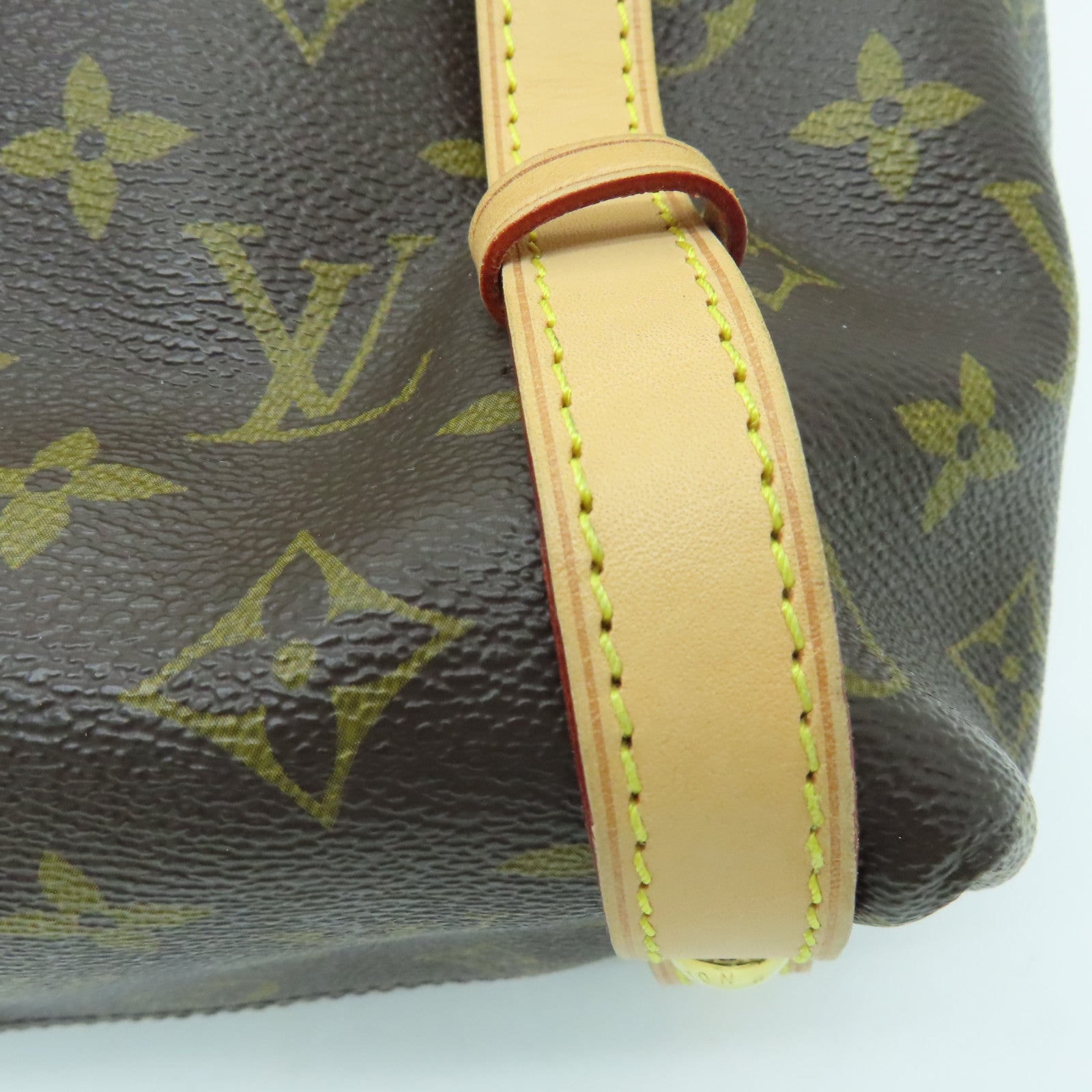 LOUIS VUITTON Monogram Tuileries Tote Bag金扣手挽袋啡色