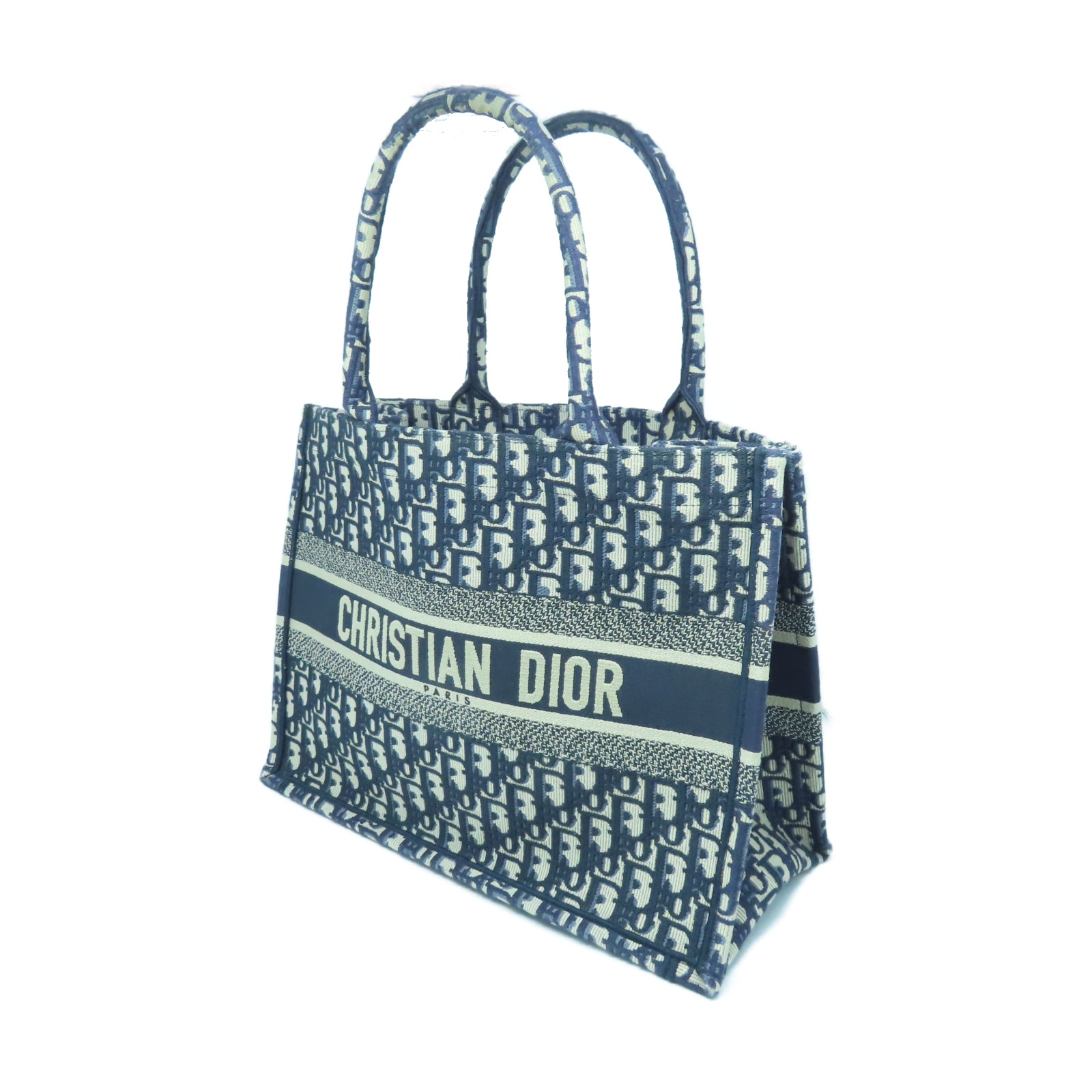 Dior 帆布Book Tote Bag手挽袋藍色