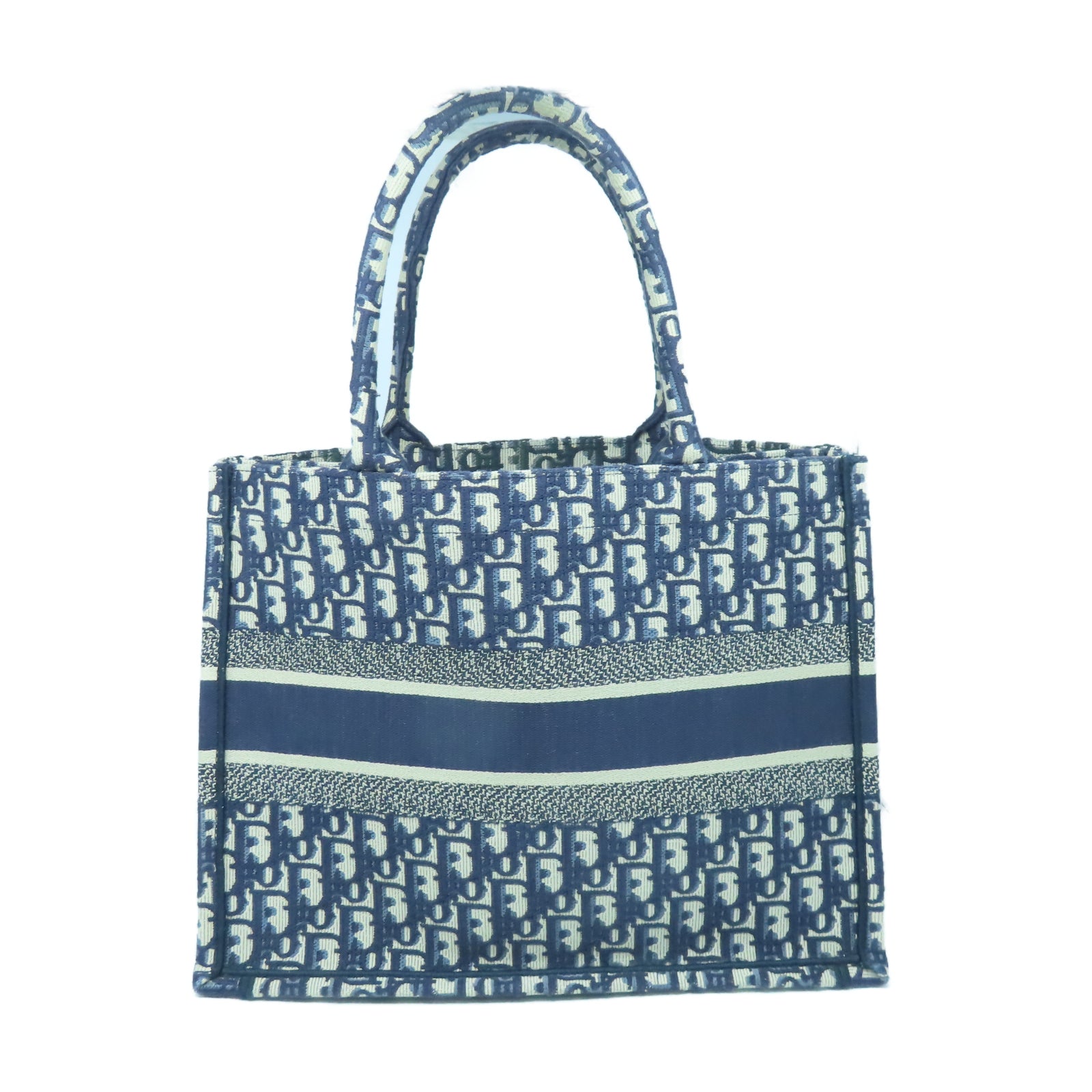 Dior 帆布Book Tote Bag手挽袋藍色