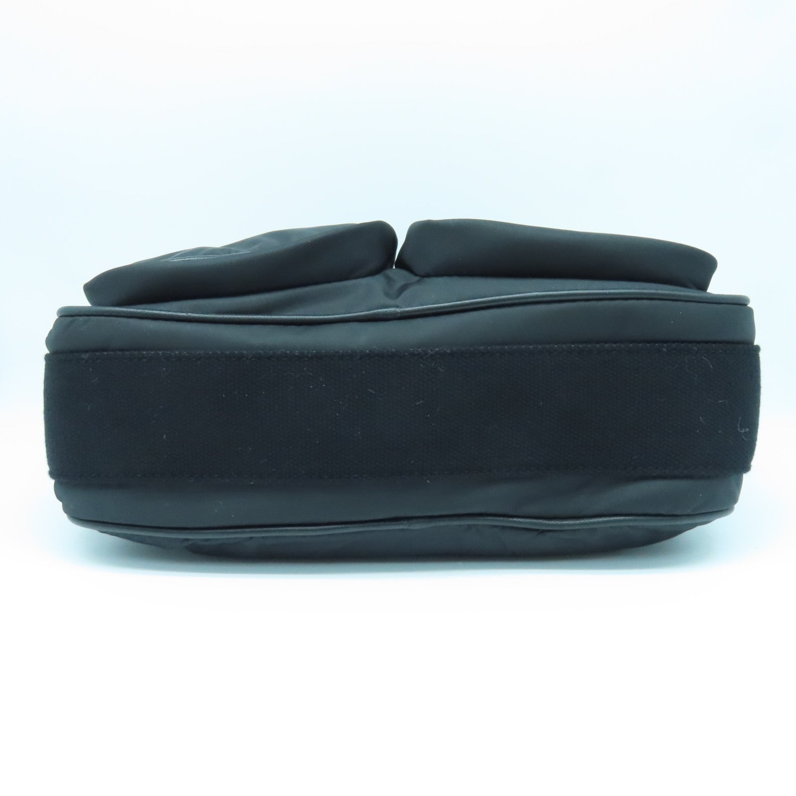 YVES SAINT LAURENT Nylon Shoulder Bag Black