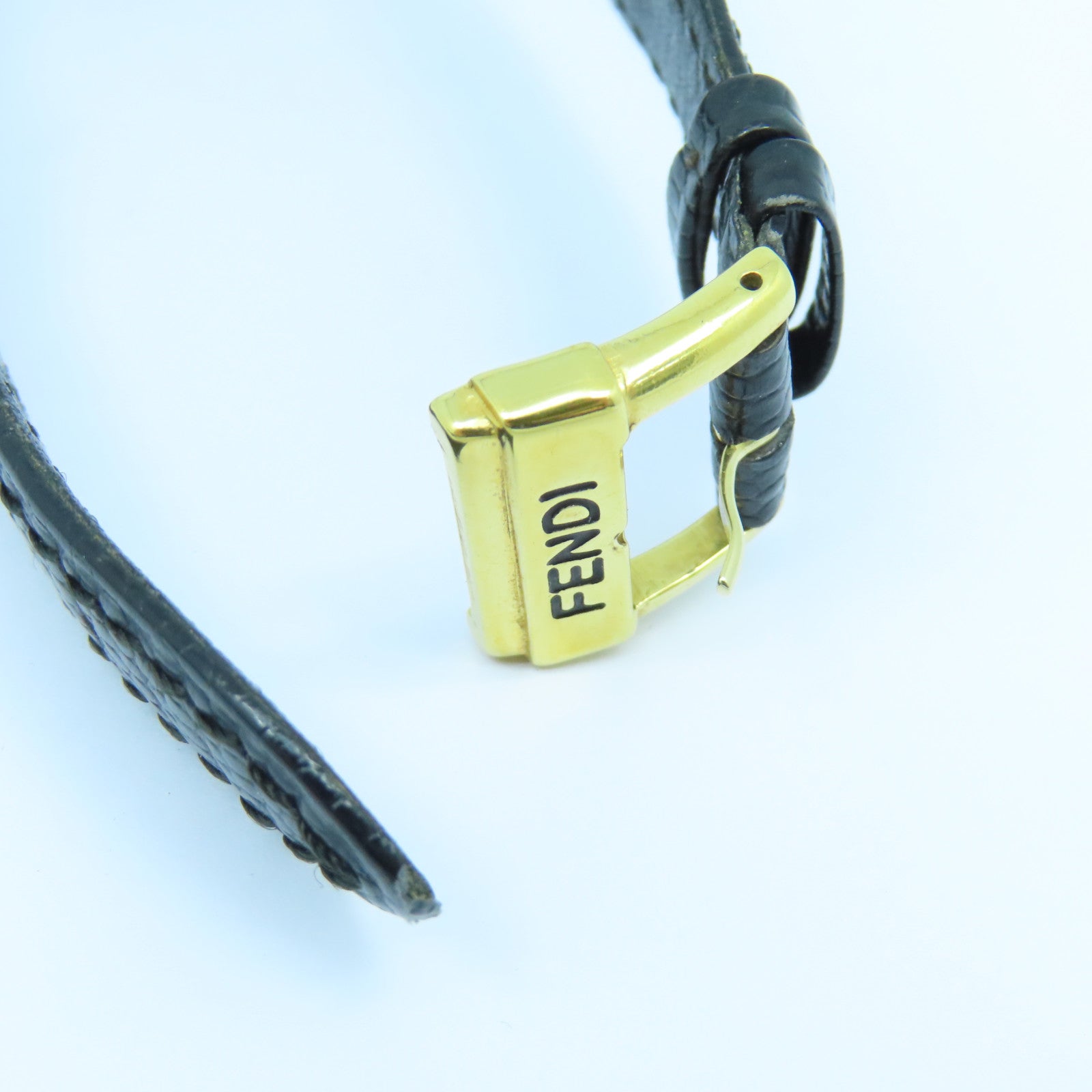 FENDI Watch310不鏽鋼手錶石英機芯黑色/灰色