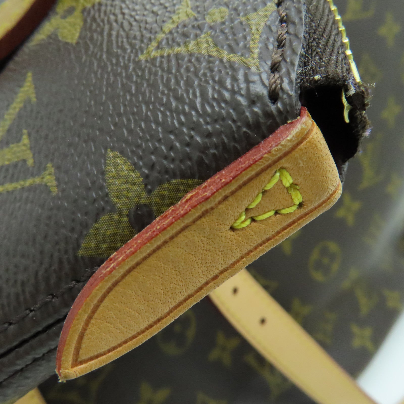 LOUIS VUITTON Monogram Tuileries Tote Bag金扣手挽袋啡色