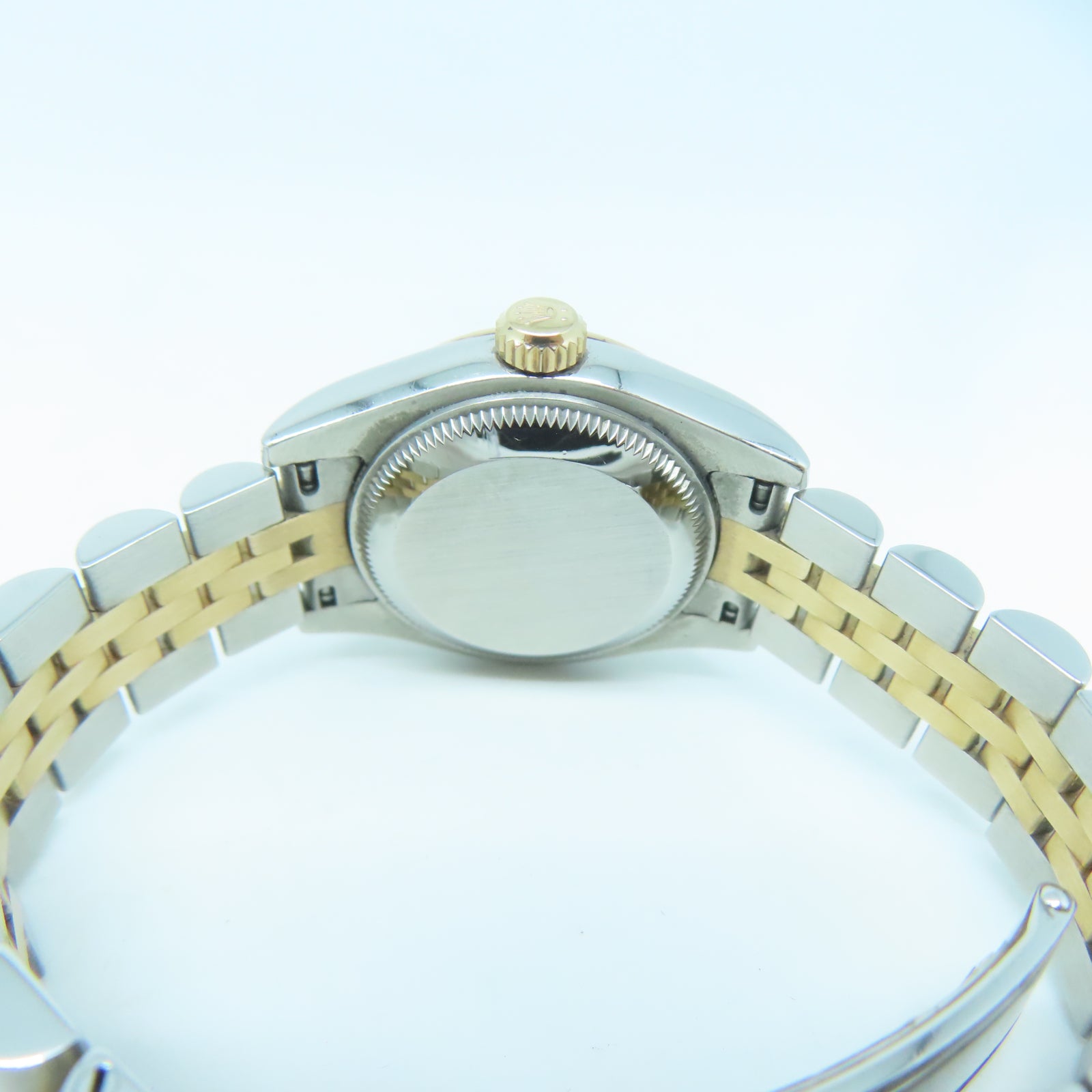 ROLEX Lady Datejust 18K玫瑰金/不鏽鋼手錶自動機芯粉紅色