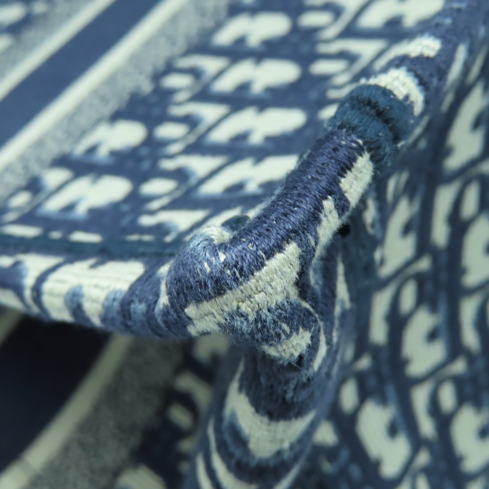 Dior 帆布Book Tote Bag手挽袋藍色
