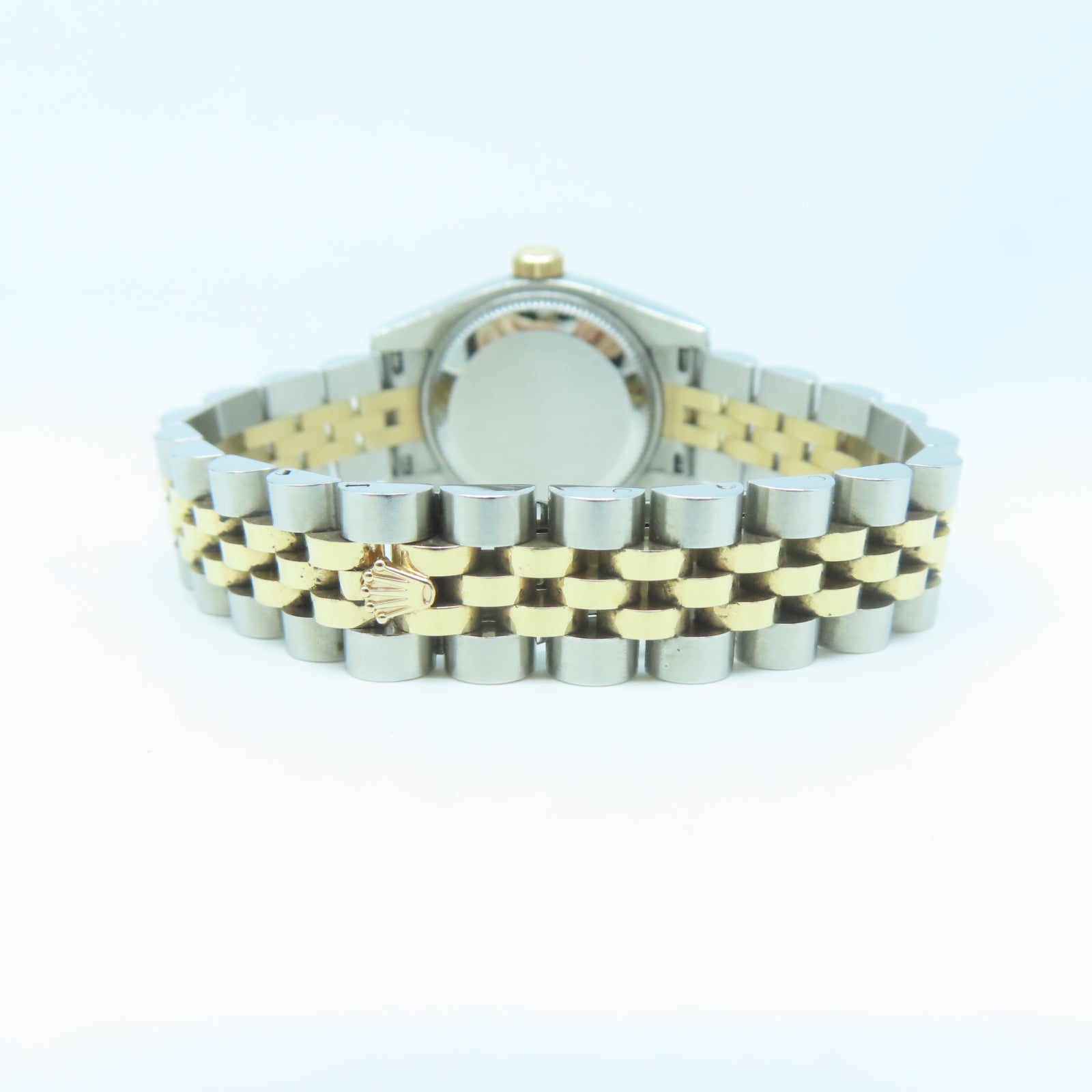 ROLEX Lady Datejust 18K玫瑰金/不鏽鋼手錶自動機芯粉紅色