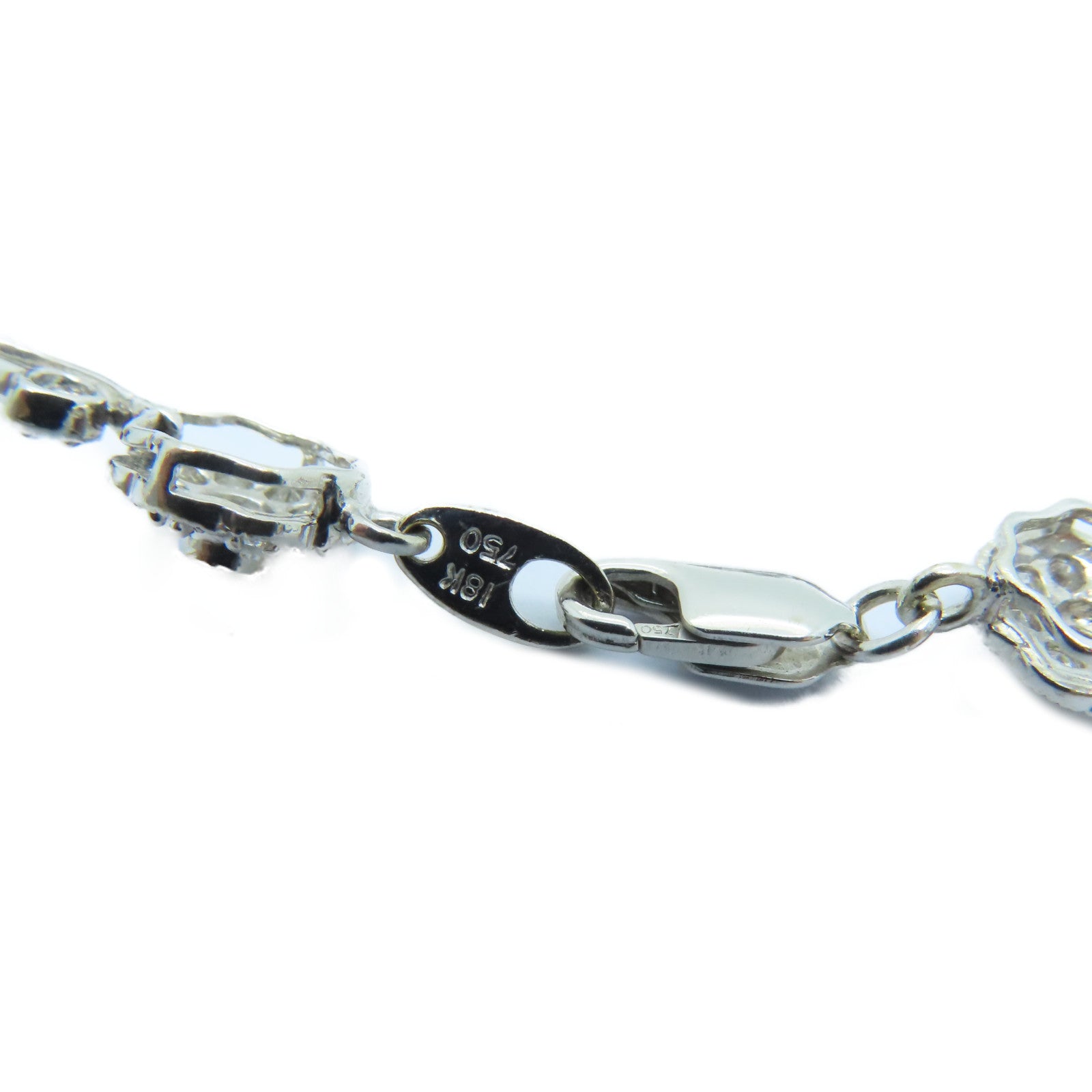 JEWELRY 18K白金Diamond Bracelet钻石手链