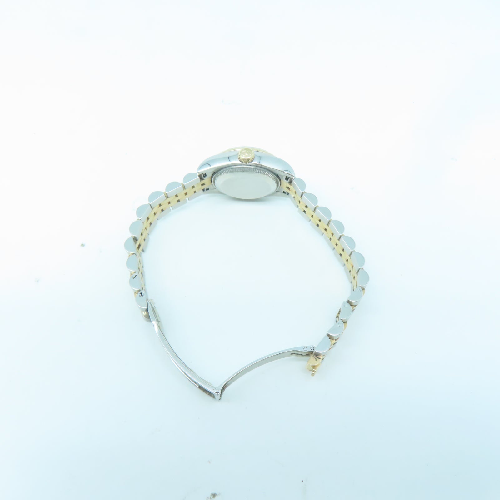 ROLEX Lady Datejust 18K玫瑰金/不鏽鋼手錶自動機芯粉紅色