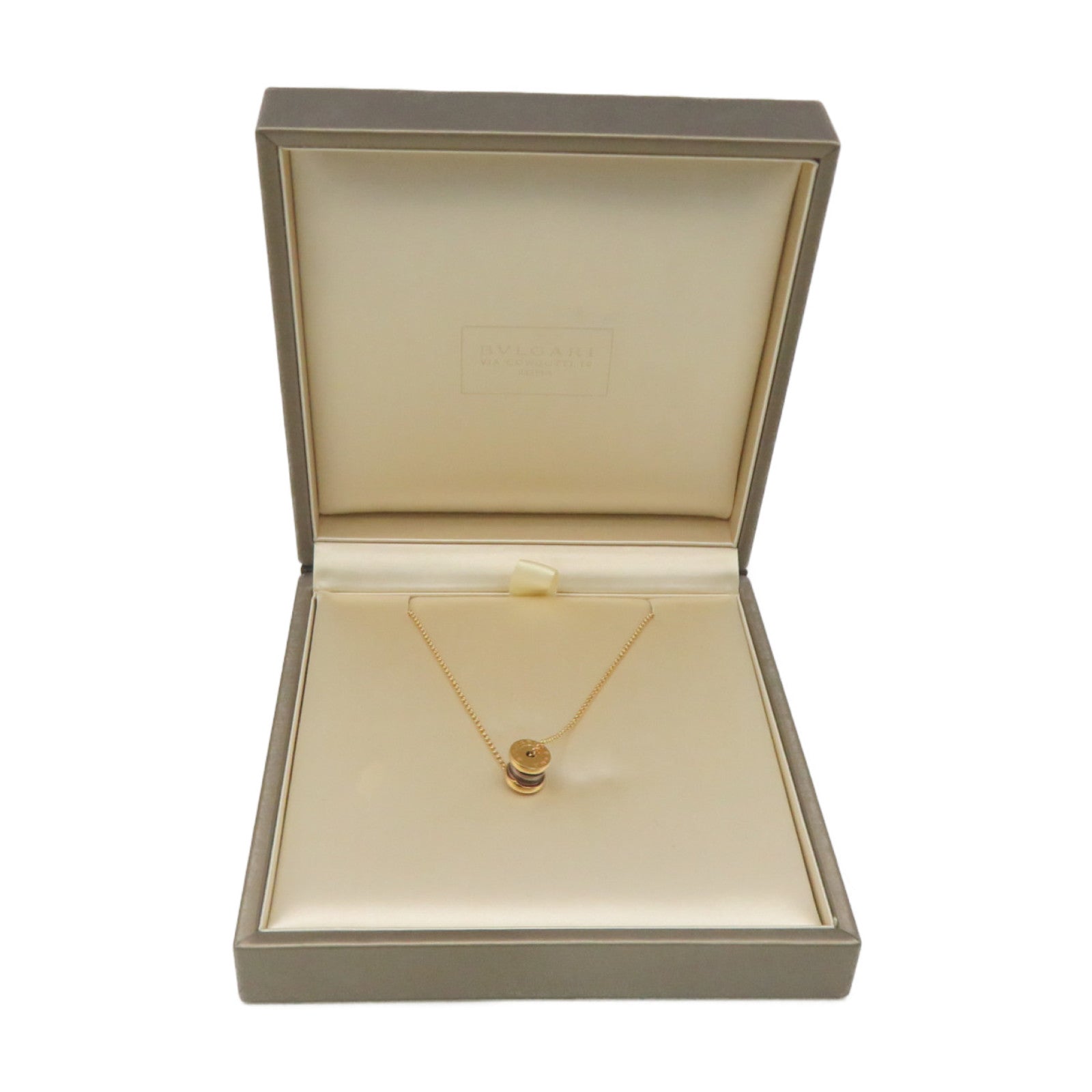 BVLGARI 18K玫瑰金B-zero1Necklace项链