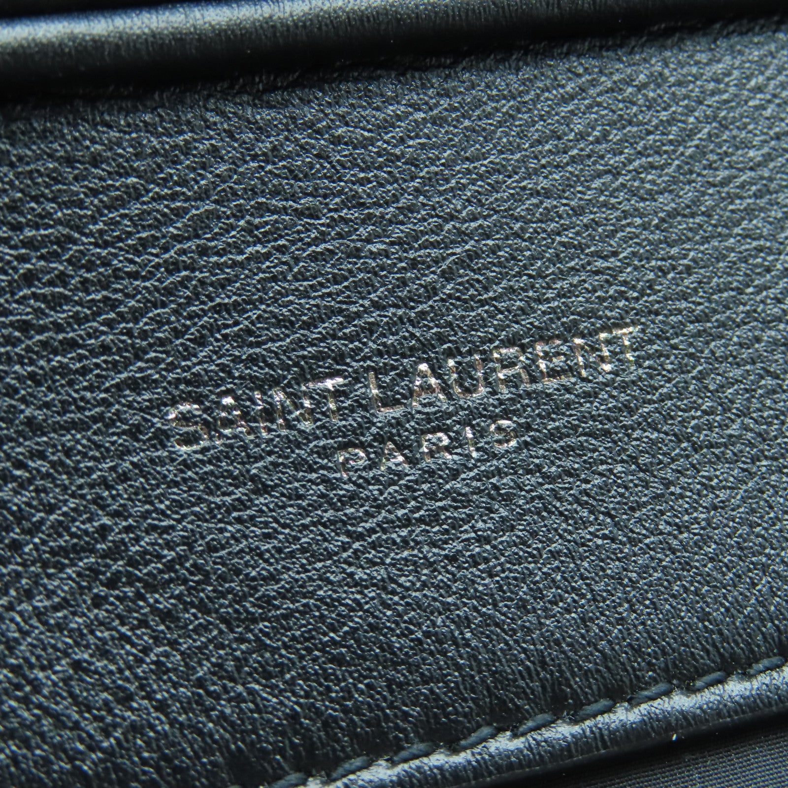 YVES SAINT LAURENT Nylon Shoulder Bag Black