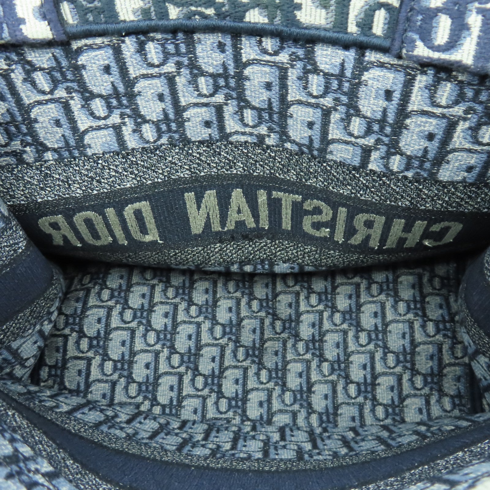 Dior 帆布Book Tote Bag手挽袋藍色