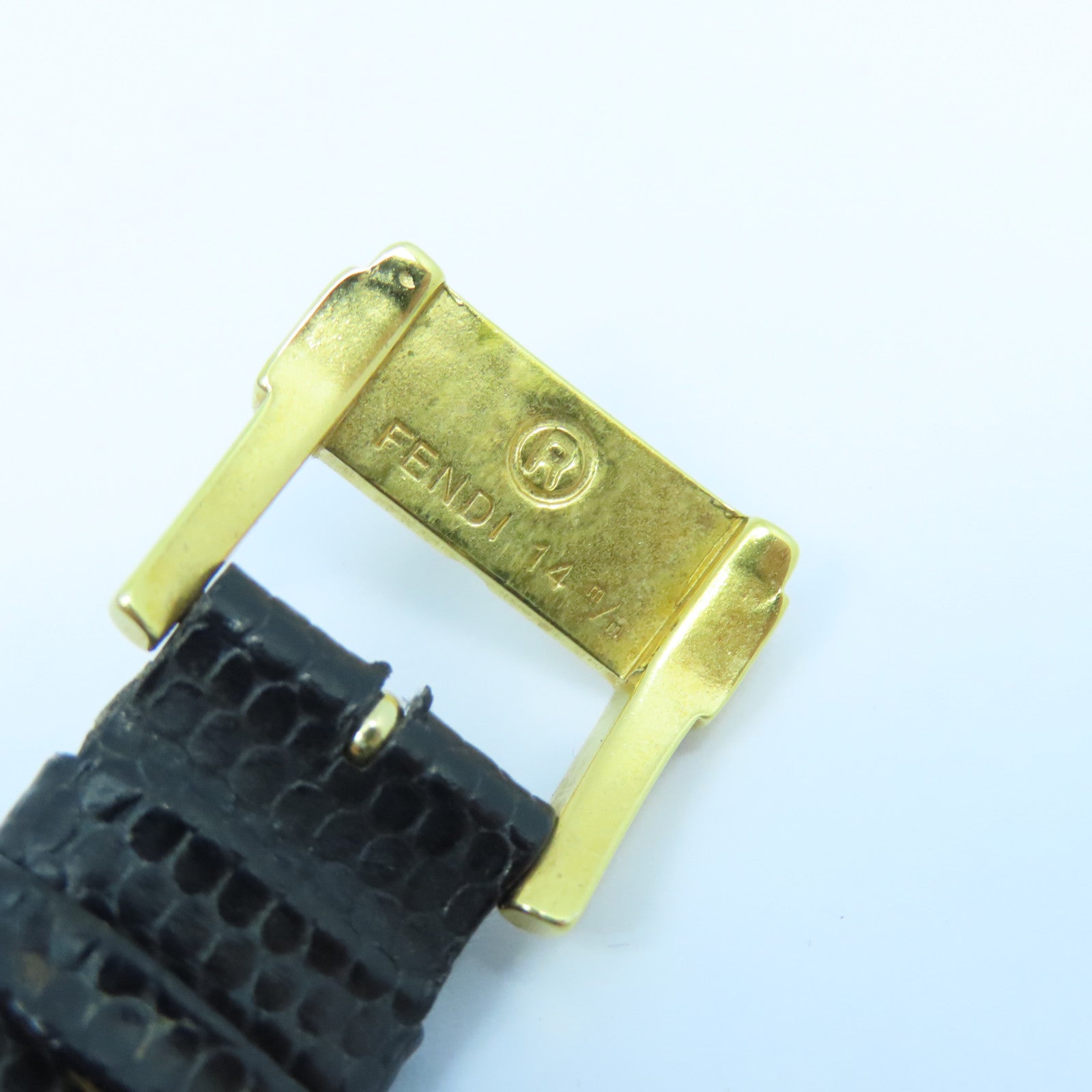 FENDI Watch310不鏽鋼手錶石英機芯黑色/灰色