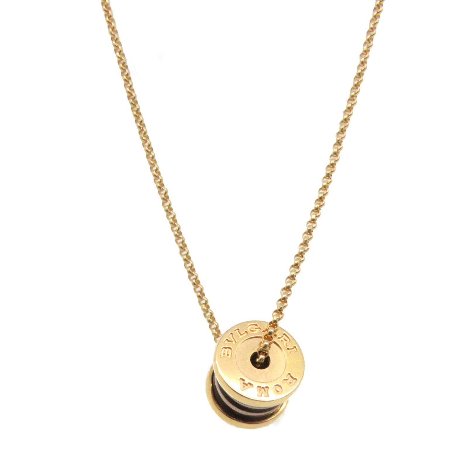 BVLGARI 18K玫瑰金B-zero1Necklace项链