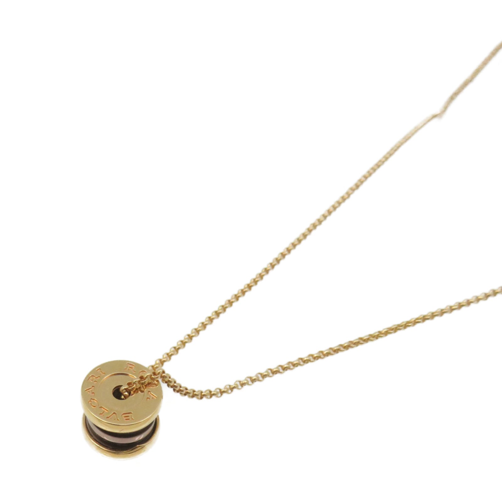 BVLGARI 18K玫瑰金B-zero1Necklace项链