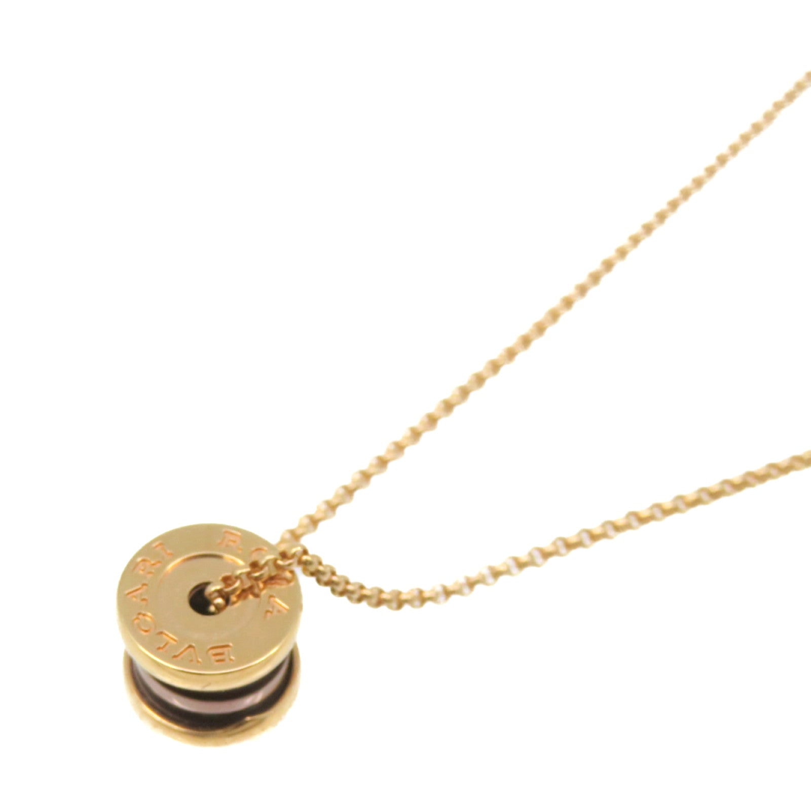 BVLGARI 18K玫瑰金B-zero1Necklace项链