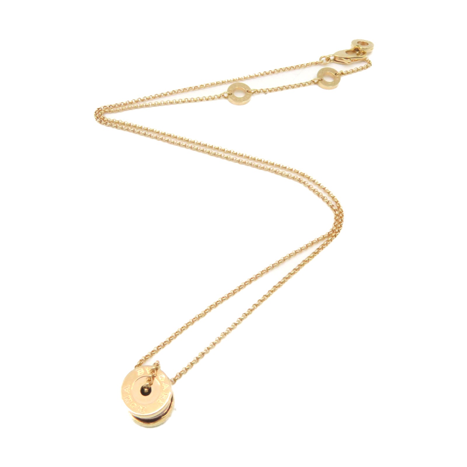 BVLGARI 18K玫瑰金B-zero1Necklace项链