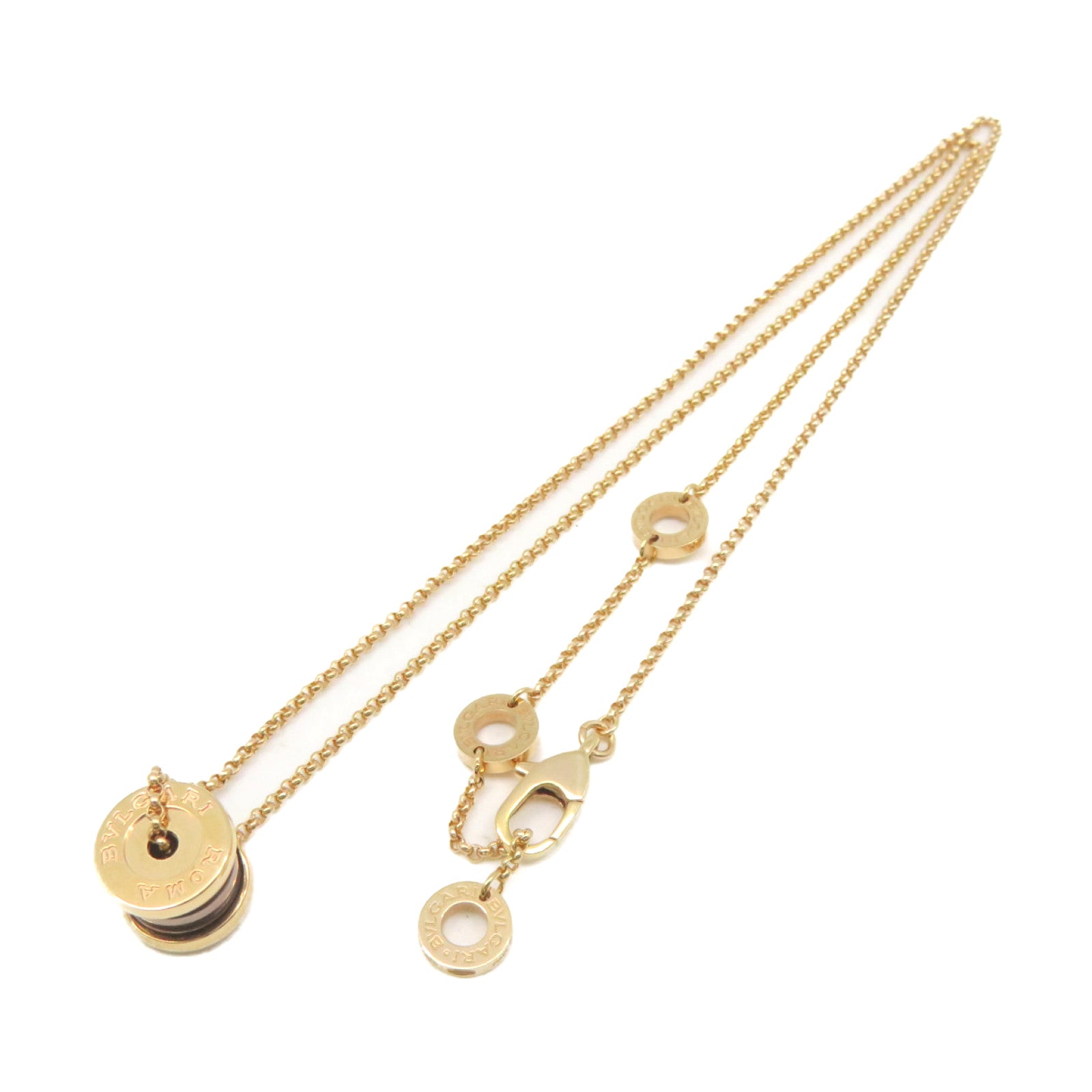 BVLGARI 18K玫瑰金B-zero1Necklace项链