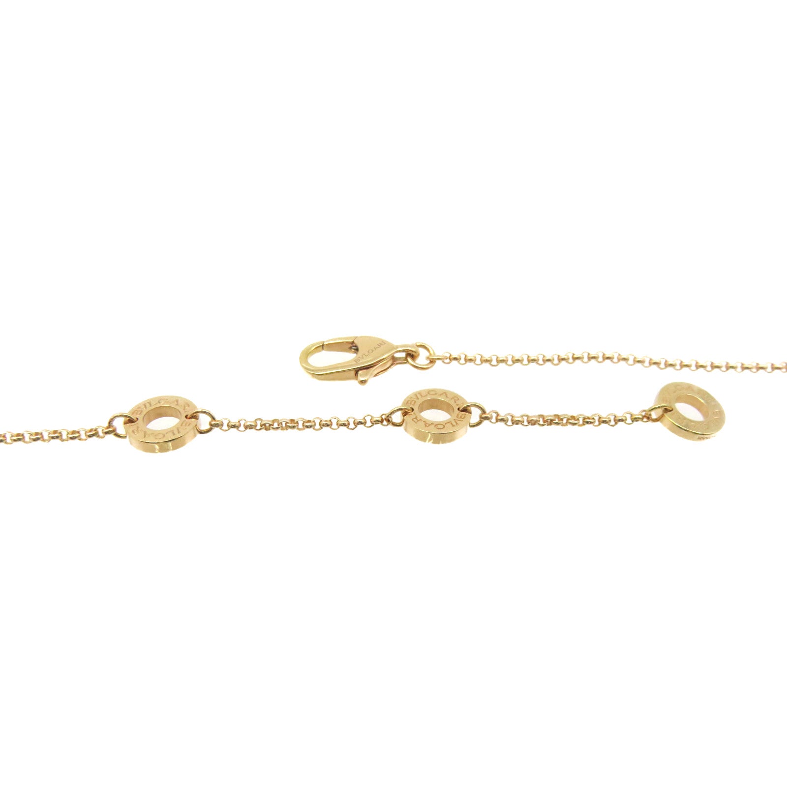 BVLGARI 18K玫瑰金B-zero1Necklace项链