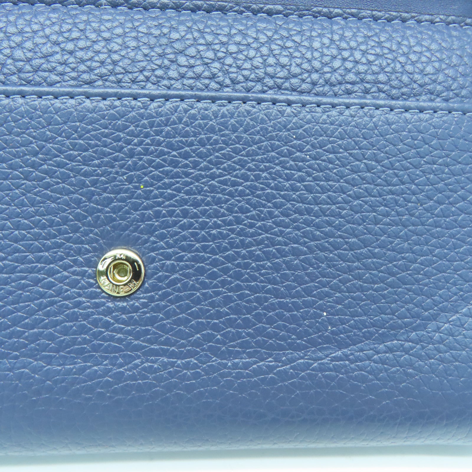 Kate Spade 牛皮皮革Long Wallet金扣长钱包蓝色