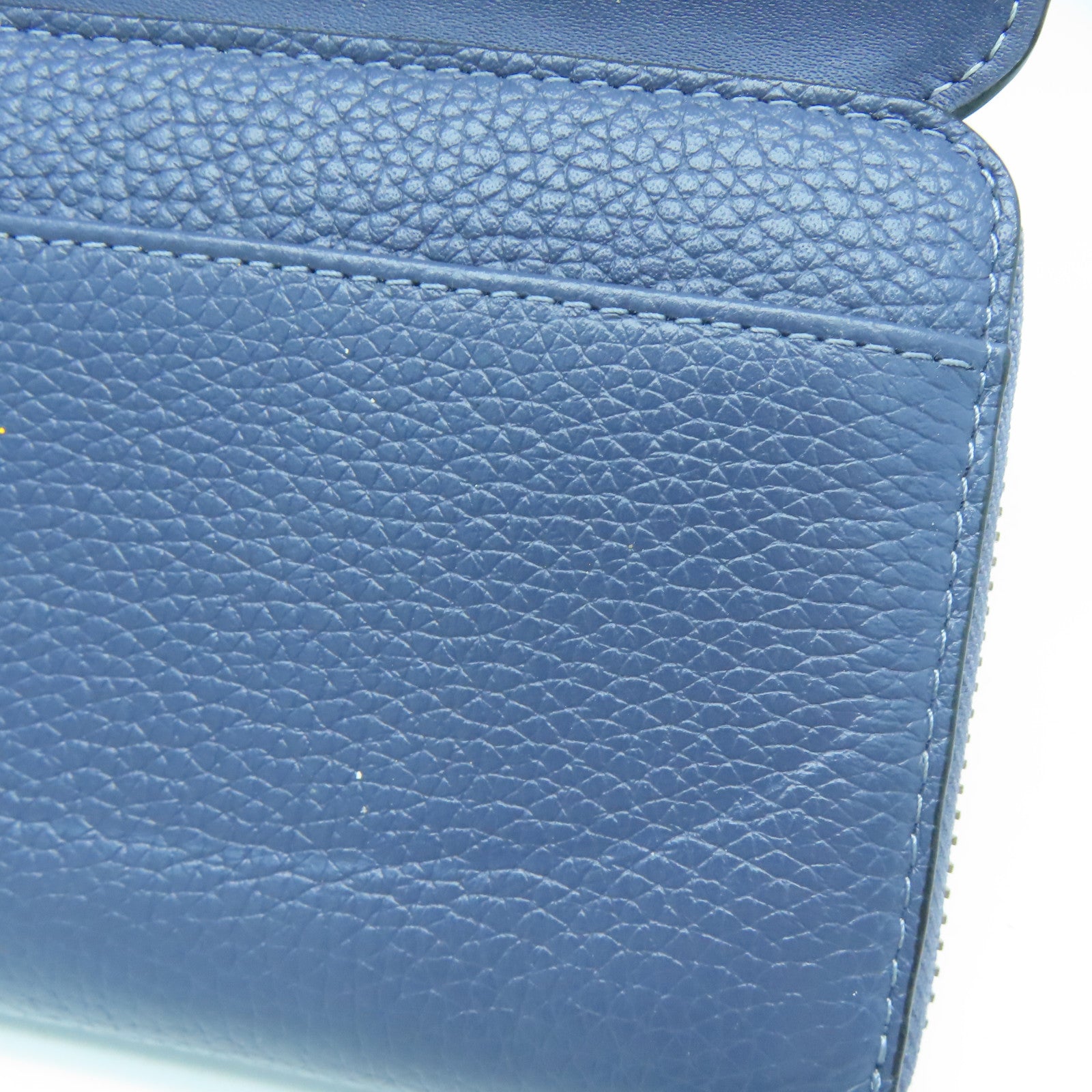 Kate Spade 牛皮皮革Long Wallet金扣长钱包蓝色
