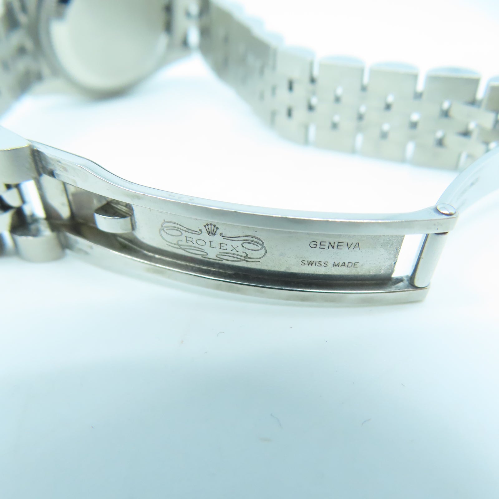 ROLEX Lady Datejust 18K白金/不鏽鋼手錶自動機芯粉紅色
