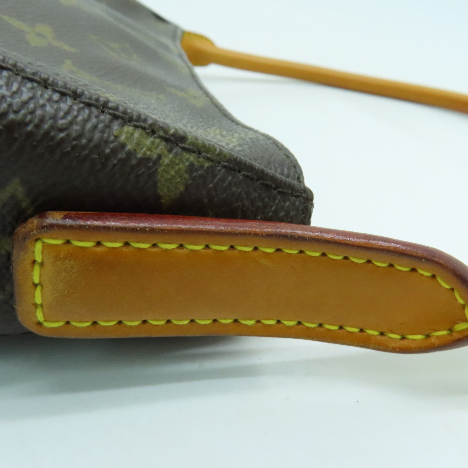 LOUIS VUITTON Monogram Looping MM金扣手挽袋/肩背袋啡色