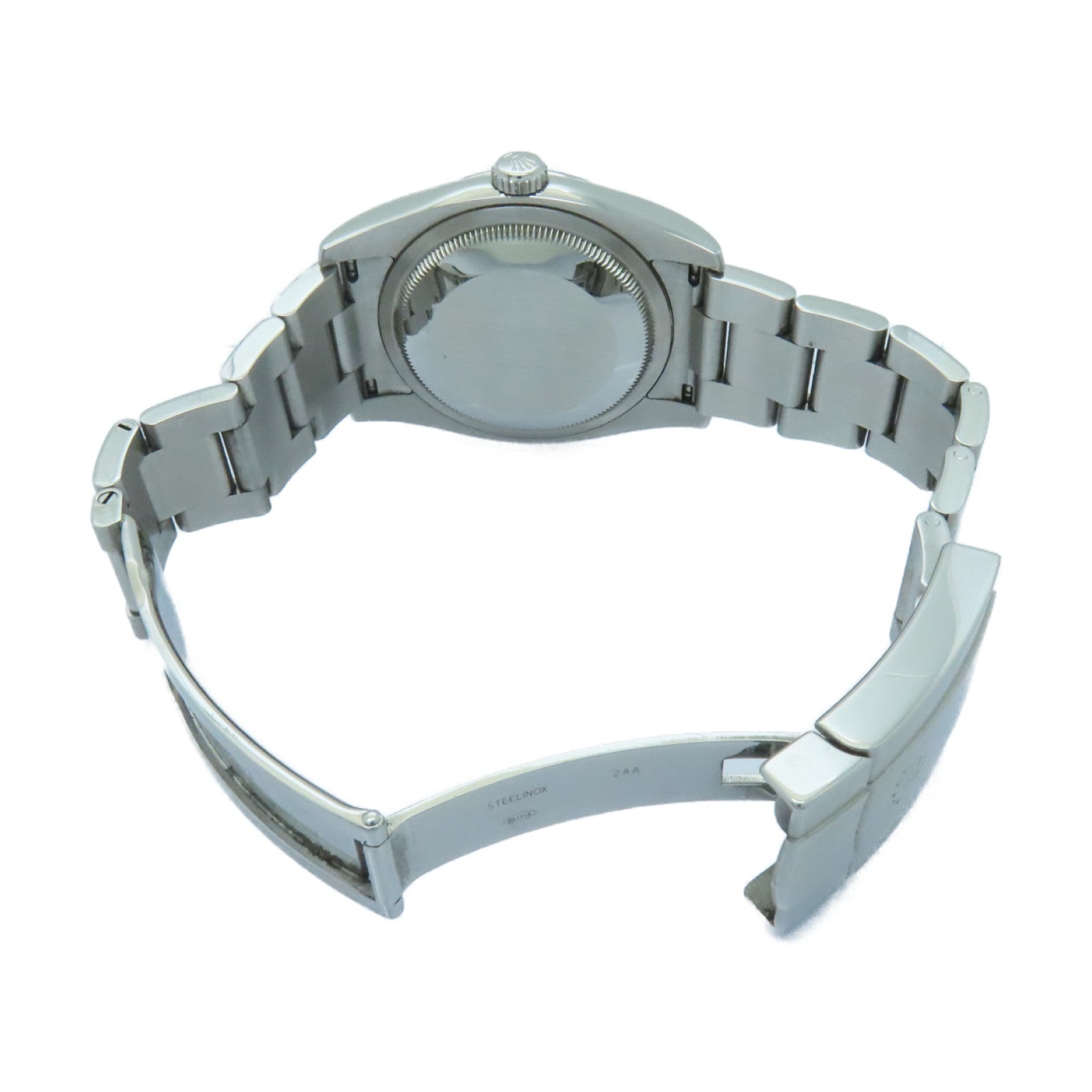 ROLEX Oyster Perpetual不鏽鋼手錶自動機芯白色