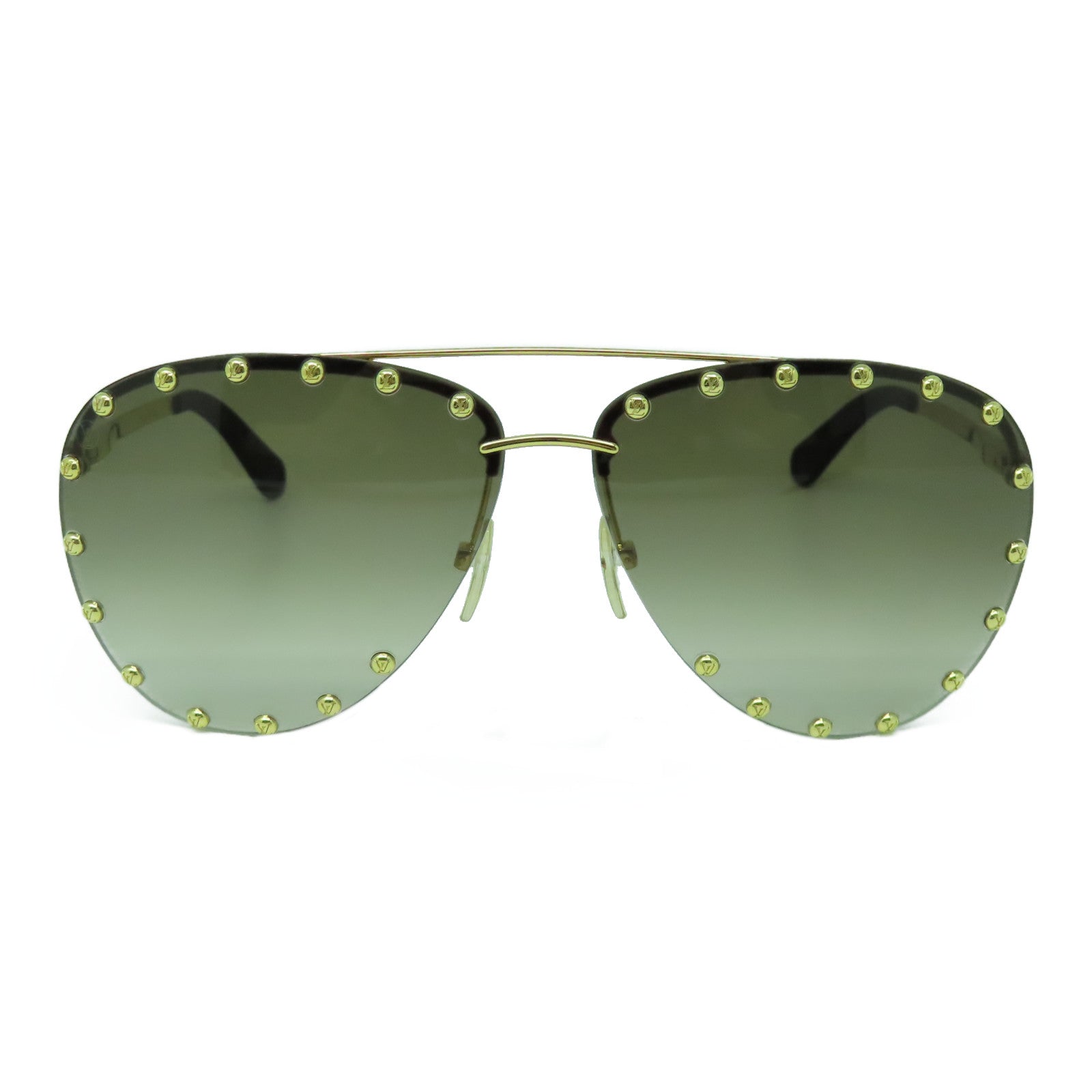 LOUIS VUITTON 【激減優惠】金屬Sunglasses太陽眼鏡啡色/金色