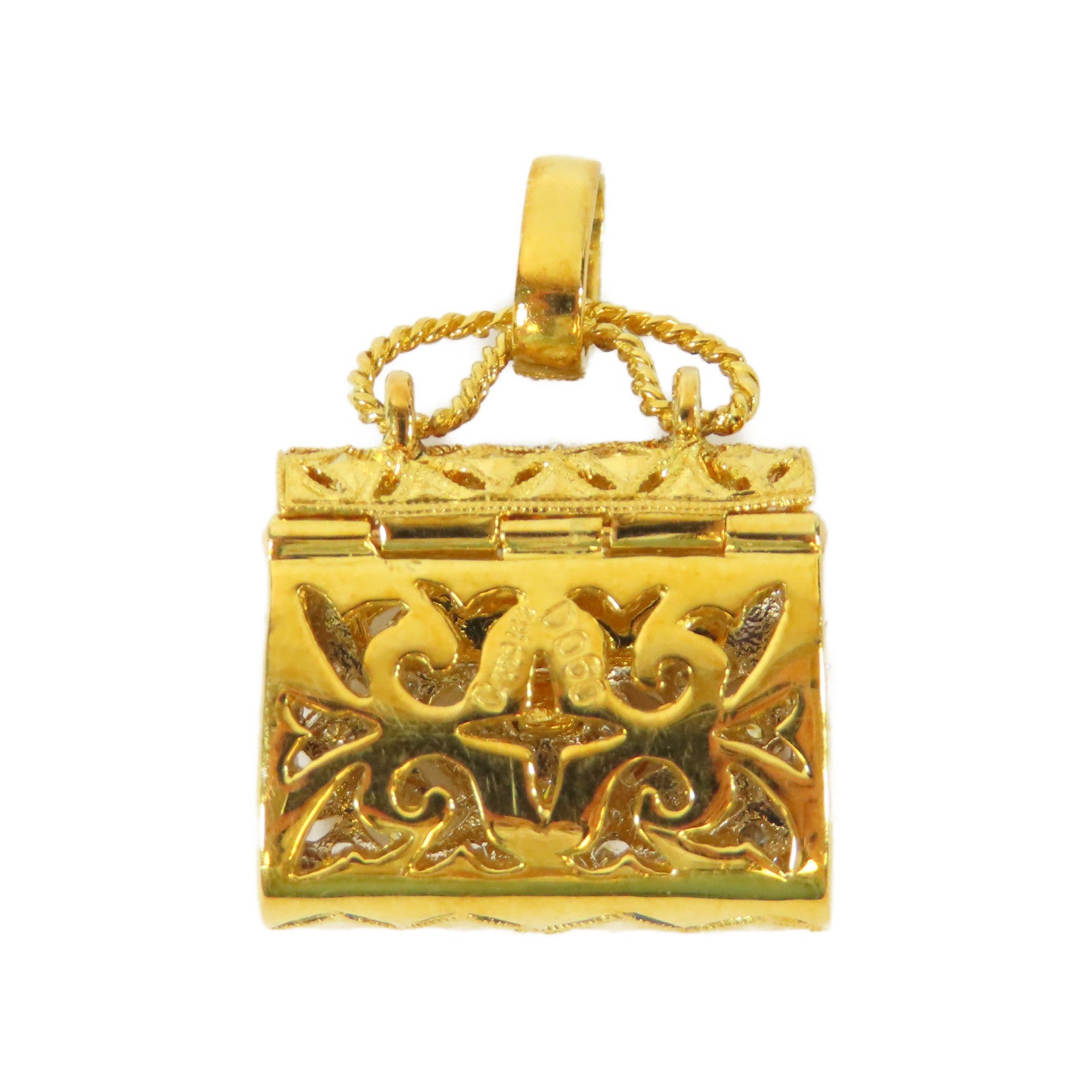 JEWELRY 18K黃金/鑽石Diamond Pendant Top 0.60ct鑽石吊墜