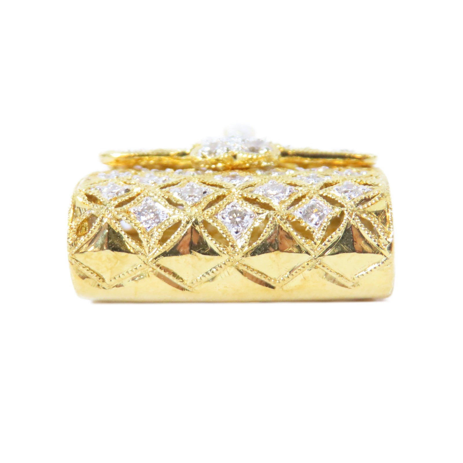 JEWELRY 18K黃金/鑽石Diamond Pendant Top 0.60ct鑽石吊墜