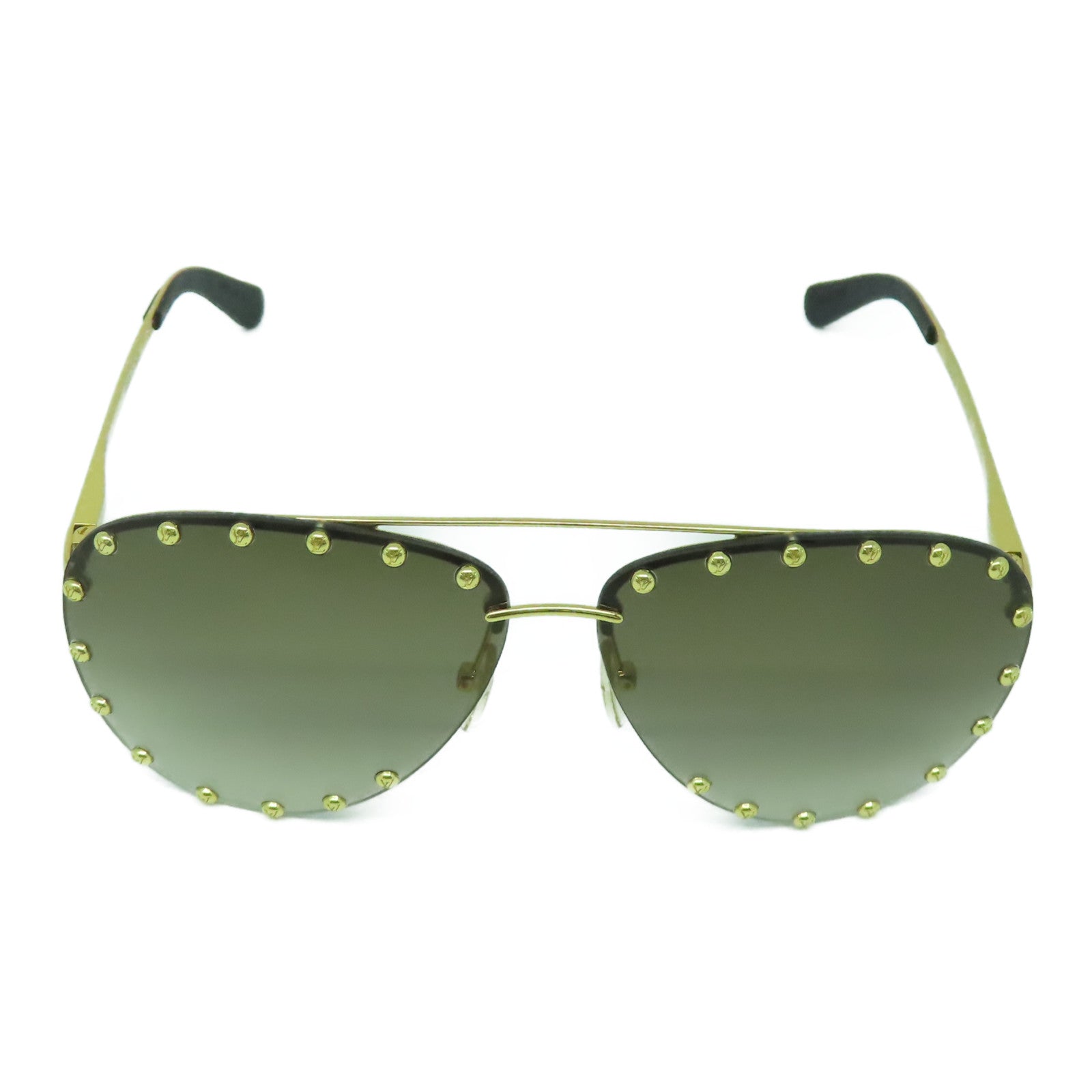 LOUIS VUITTON 【激減優惠】金屬Sunglasses太陽眼鏡啡色/金色