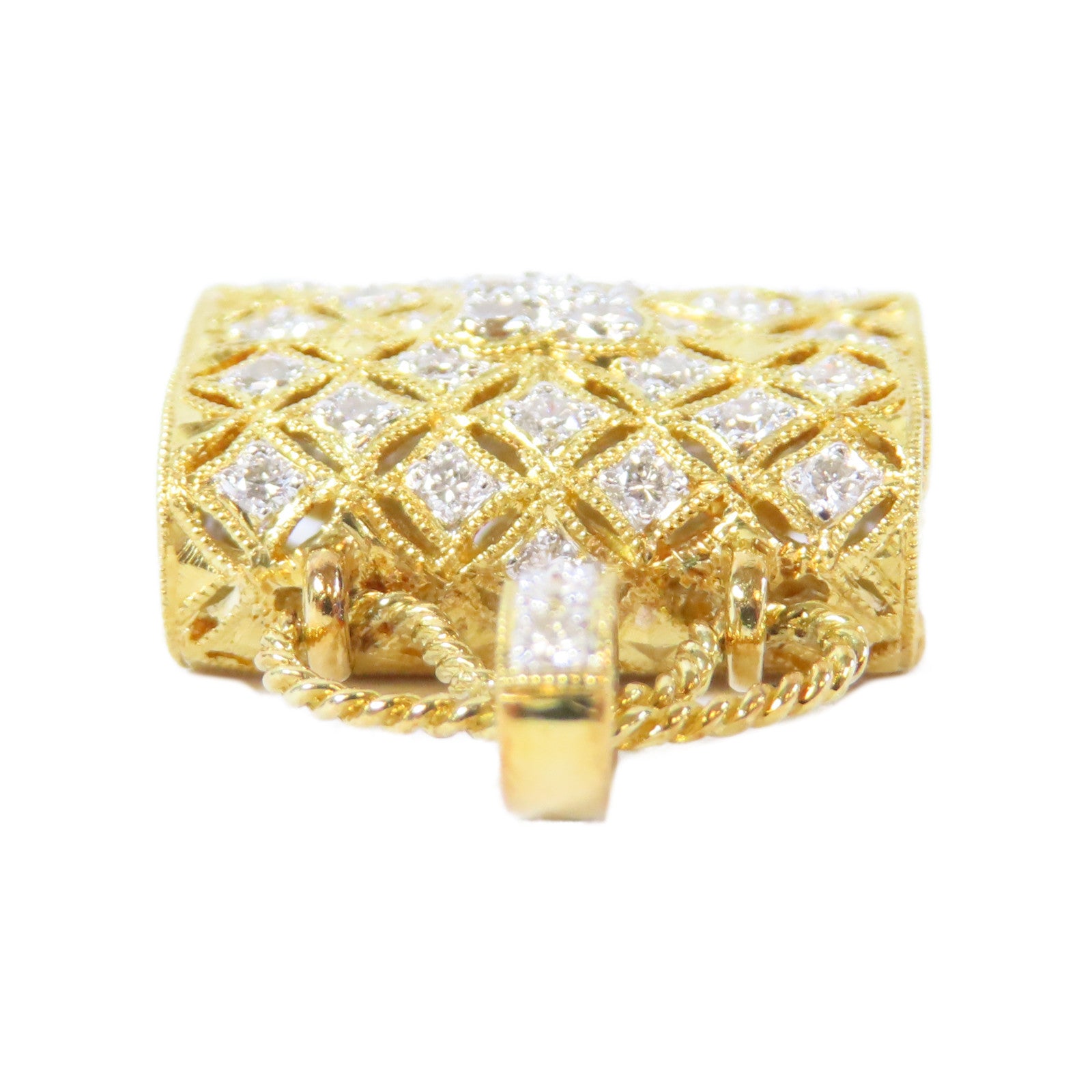 JEWELRY 18K黃金/鑽石Diamond Pendant Top 0.60ct鑽石吊墜
