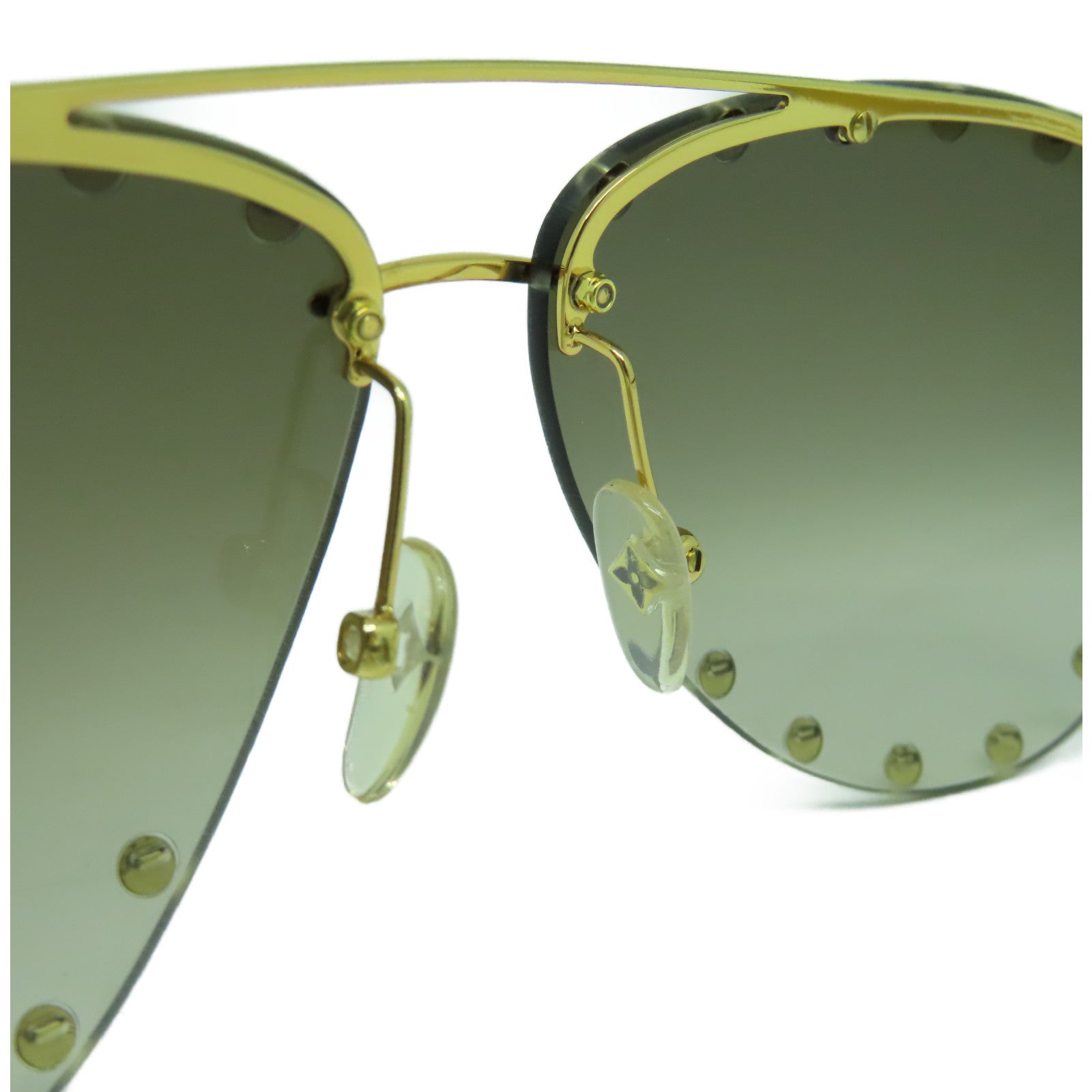 LOUIS VUITTON 【激減優惠】金屬Sunglasses太陽眼鏡啡色/金色