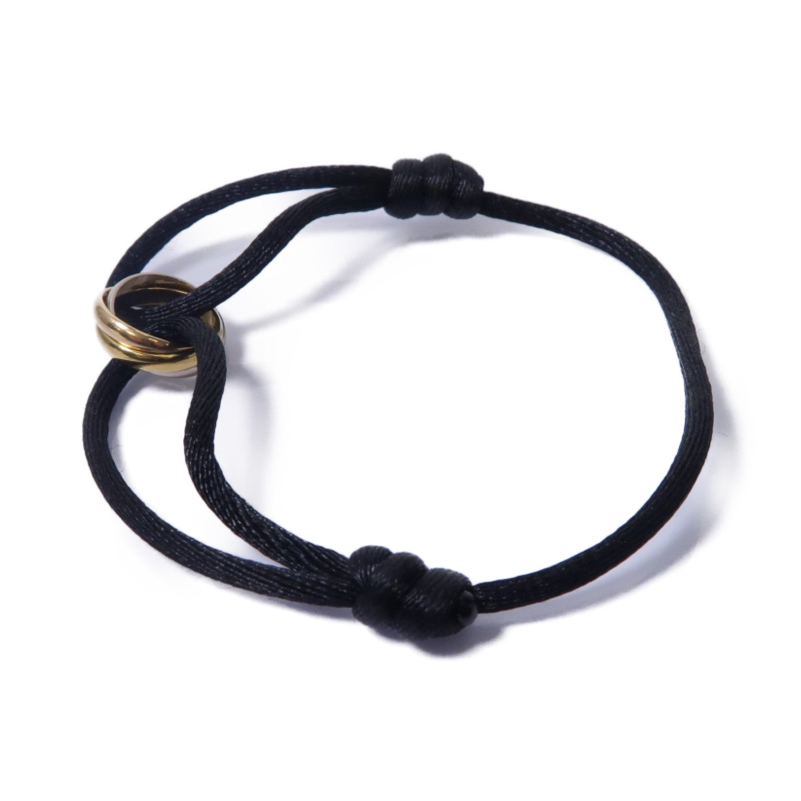 CARTIER 18K白金/黃金/玫瑰金Trinity Blaceret手鏈