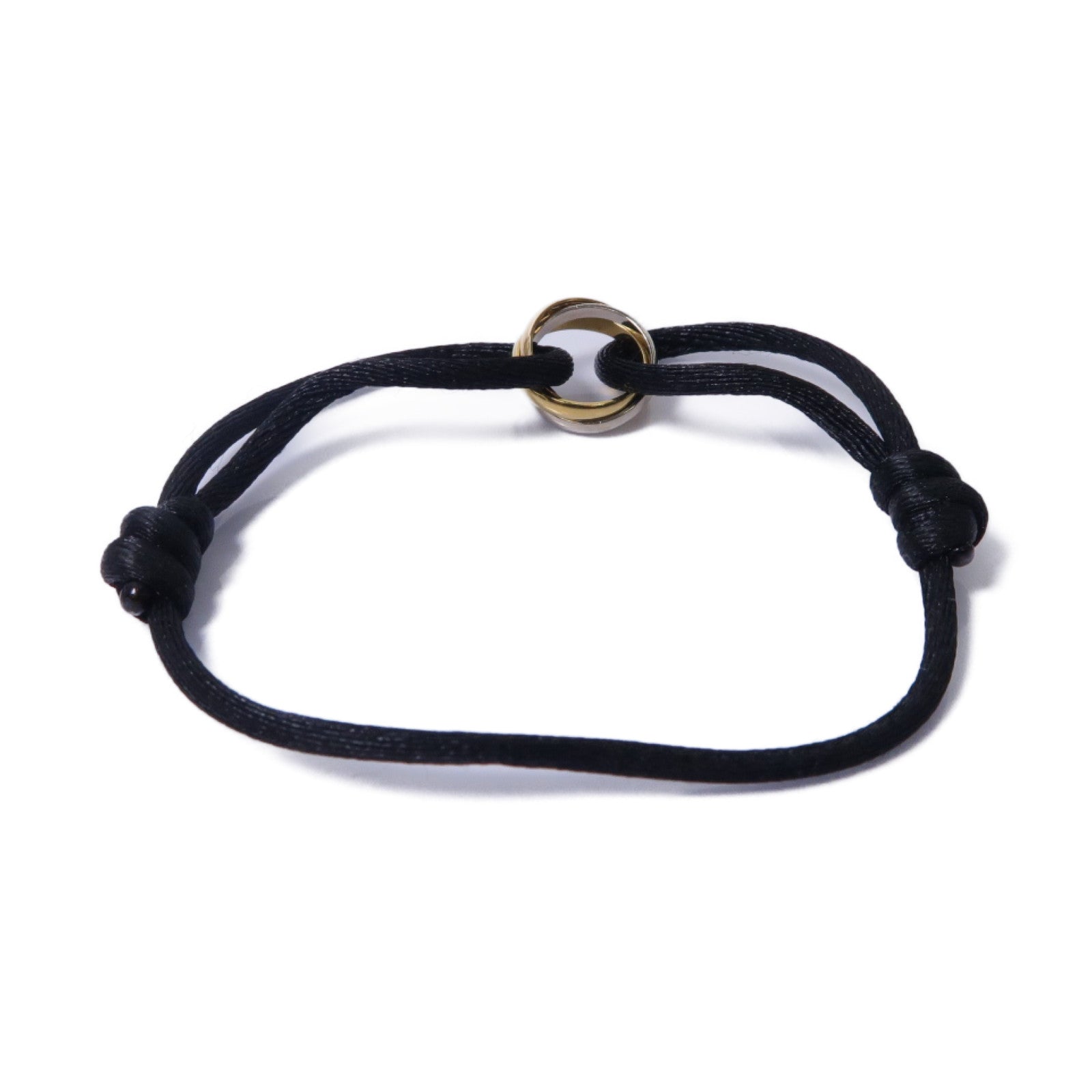 CARTIER 18K白金/黃金/玫瑰金Trinity Blaceret手鏈